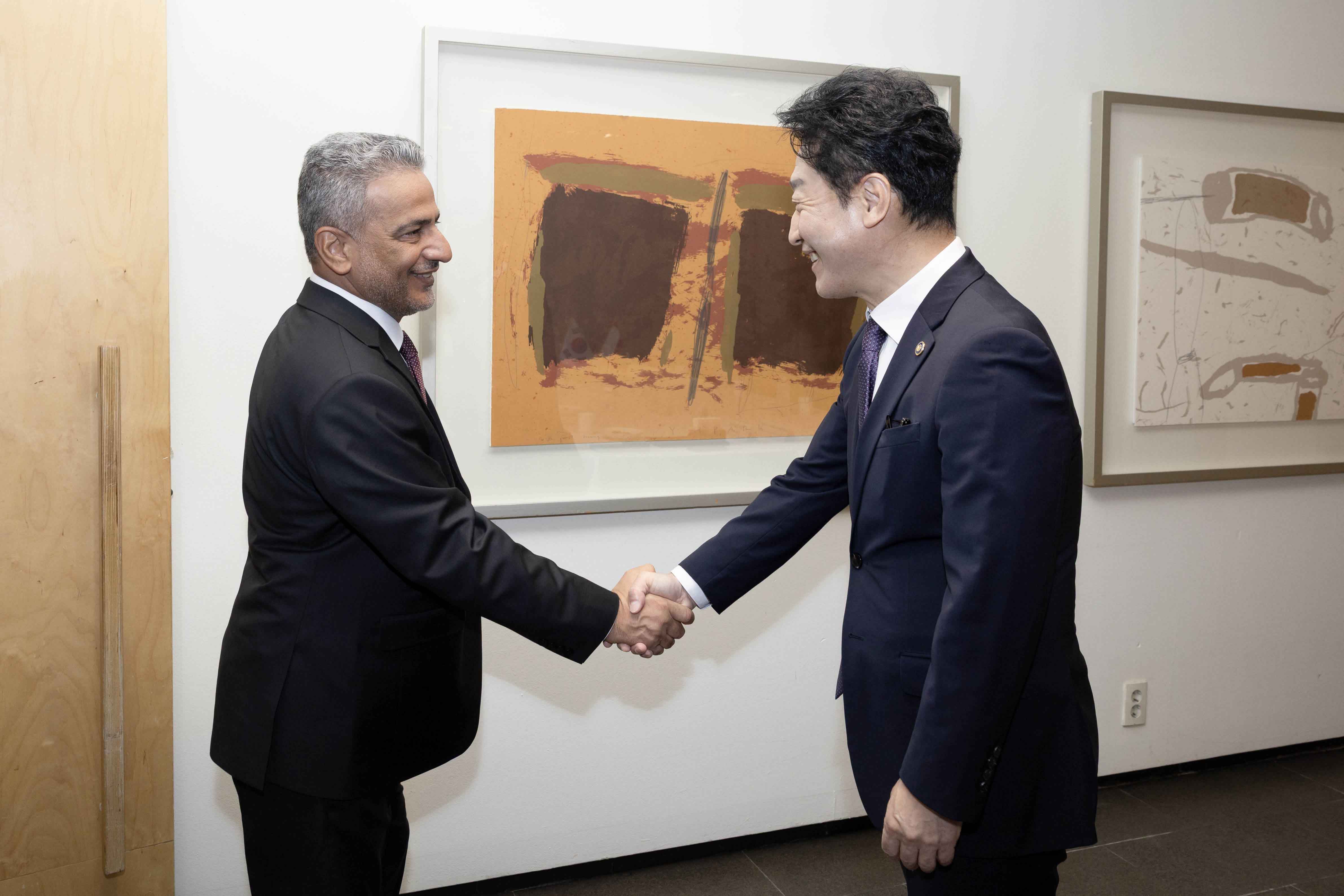 오만 에너지광물부 차관 면담 5