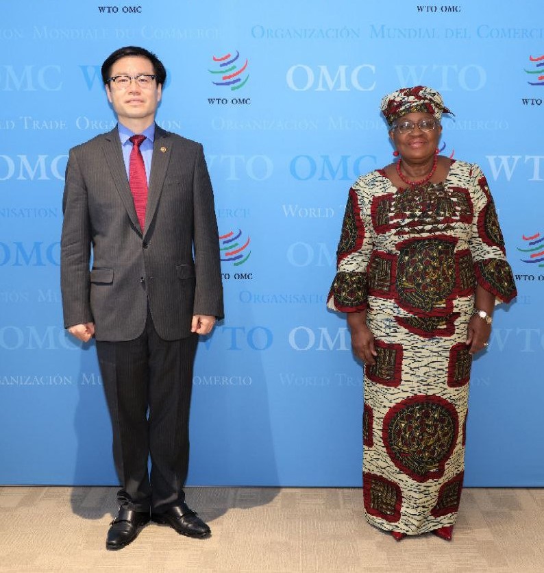 세계무역기구(WTO) 사무총장 면담 3