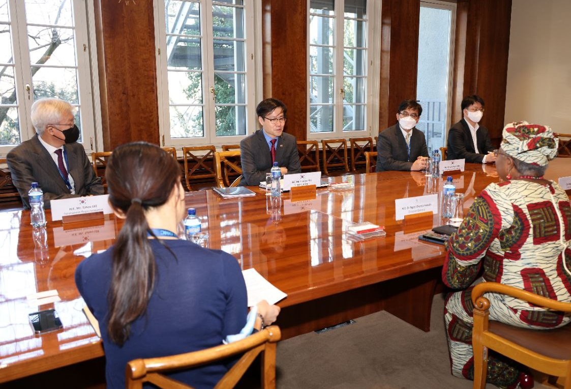 세계무역기구(WTO) 사무총장 면담 2