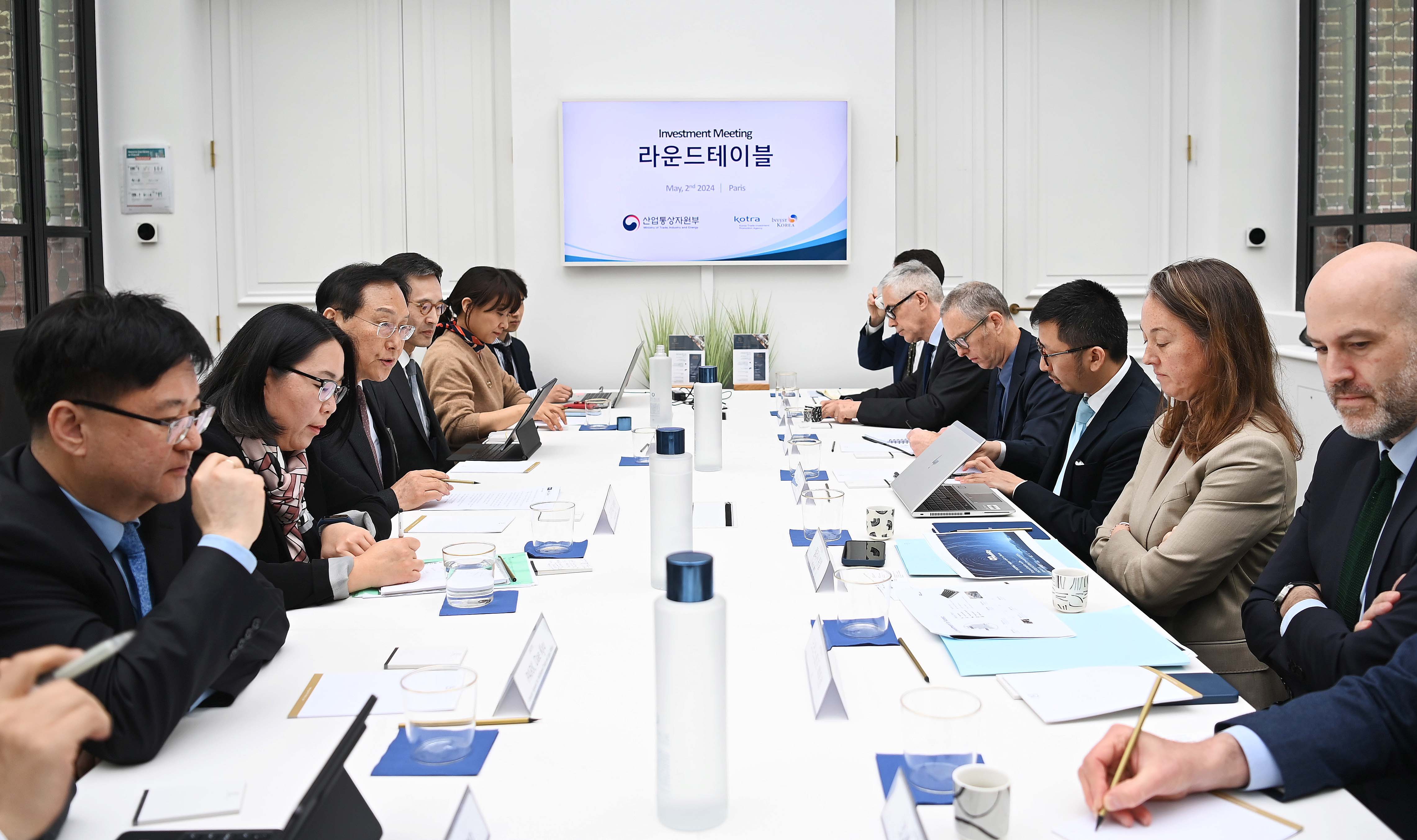 프랑스 투자가 라운드테이블 회의 3