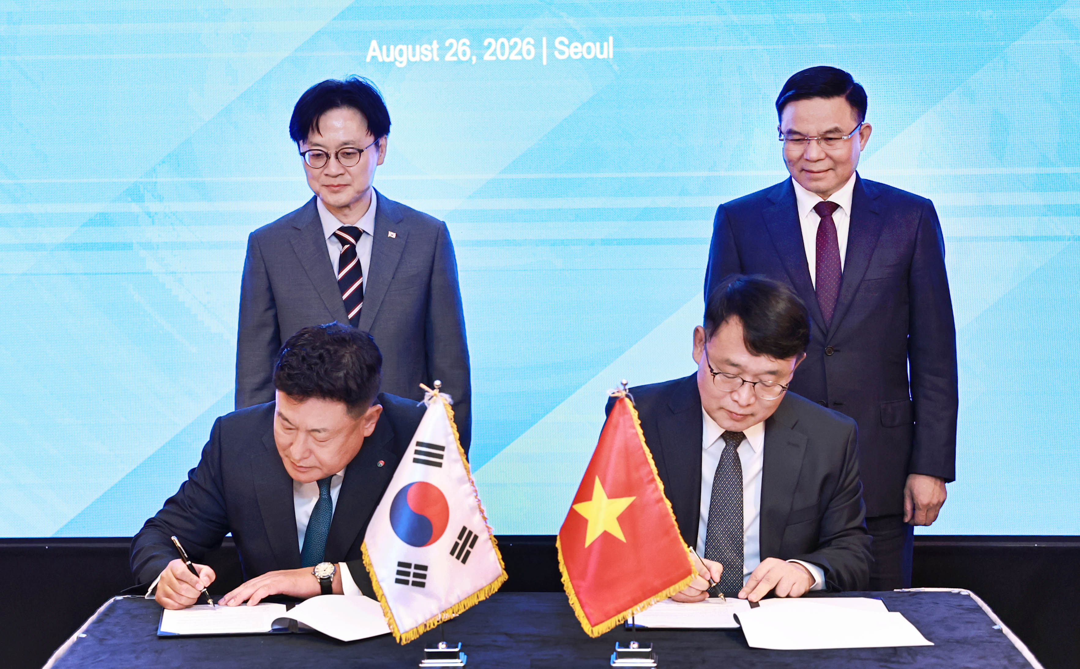베트남 석유비축 기지 구축 협력을 위한 업무협약(MOU) 체결식 2