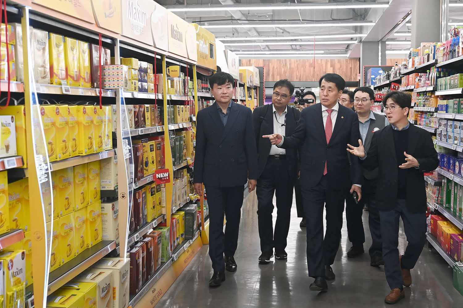 산업부 기동대 1호 대전 홈플러스 현장방문 3
