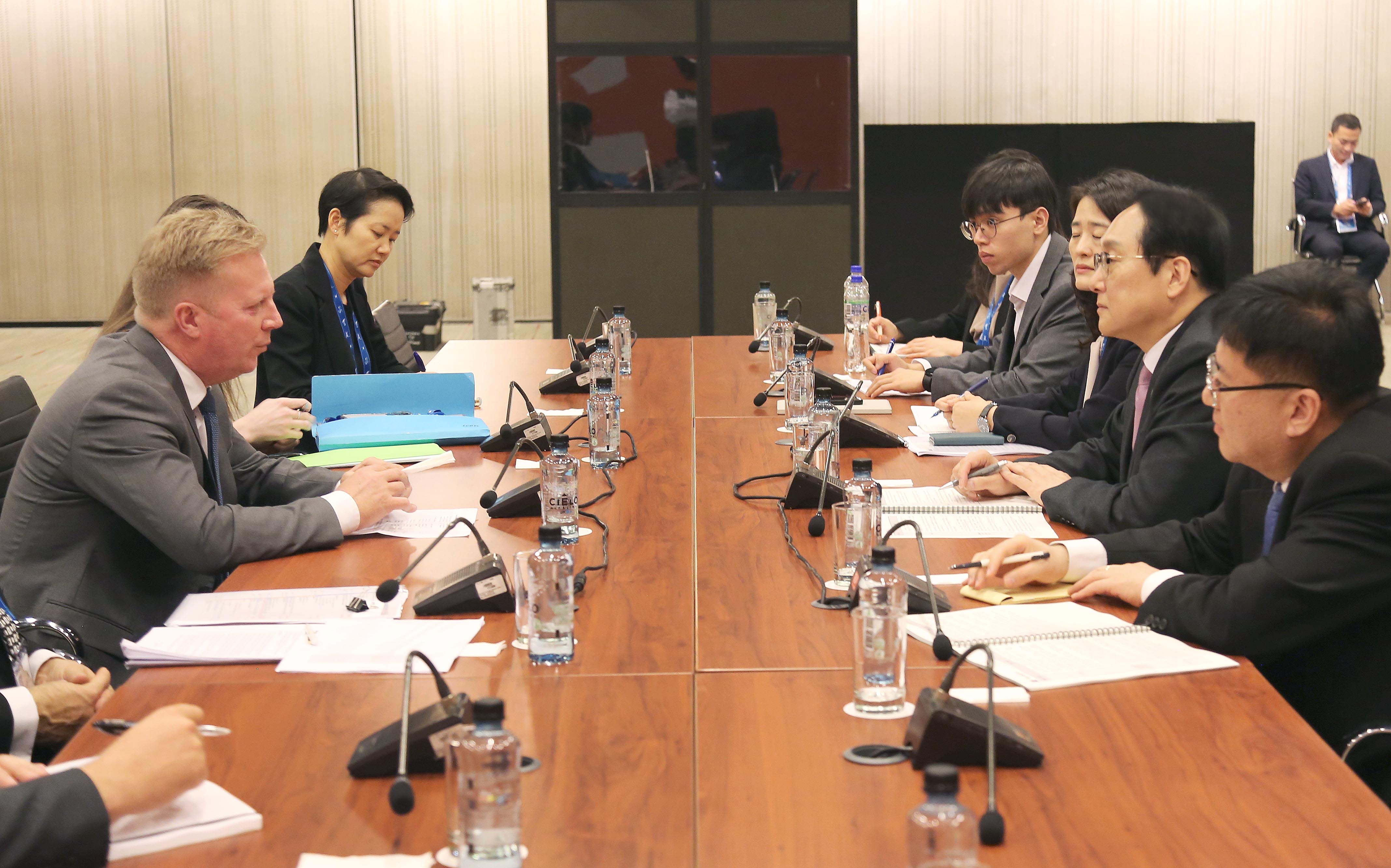 뉴질랜드 외교통상부 통상장관 면담 2