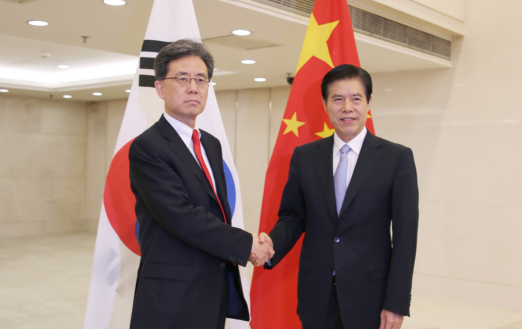 중국 상무부 부장 면담 1