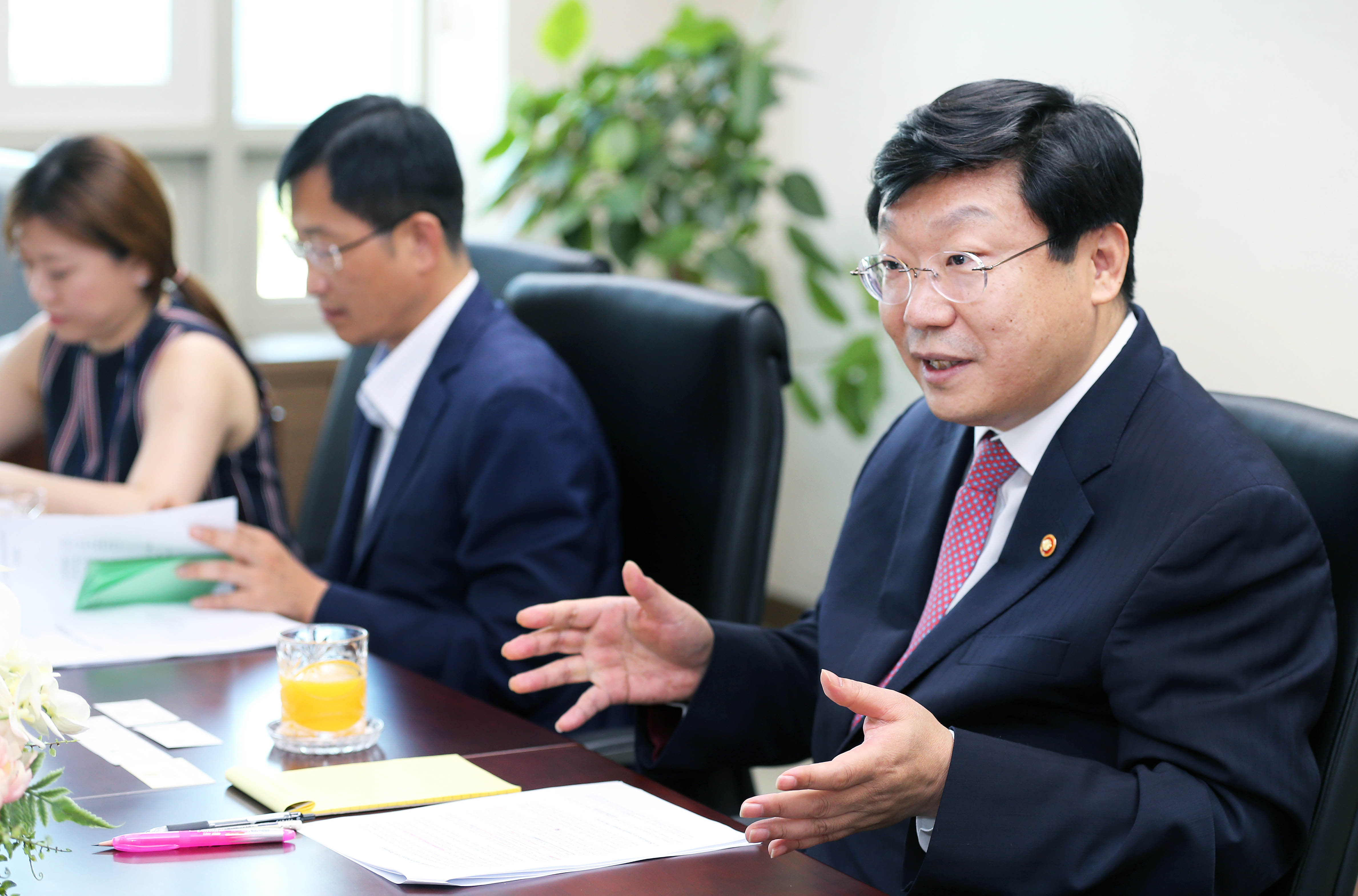 캐나다 하원의장 면담 2