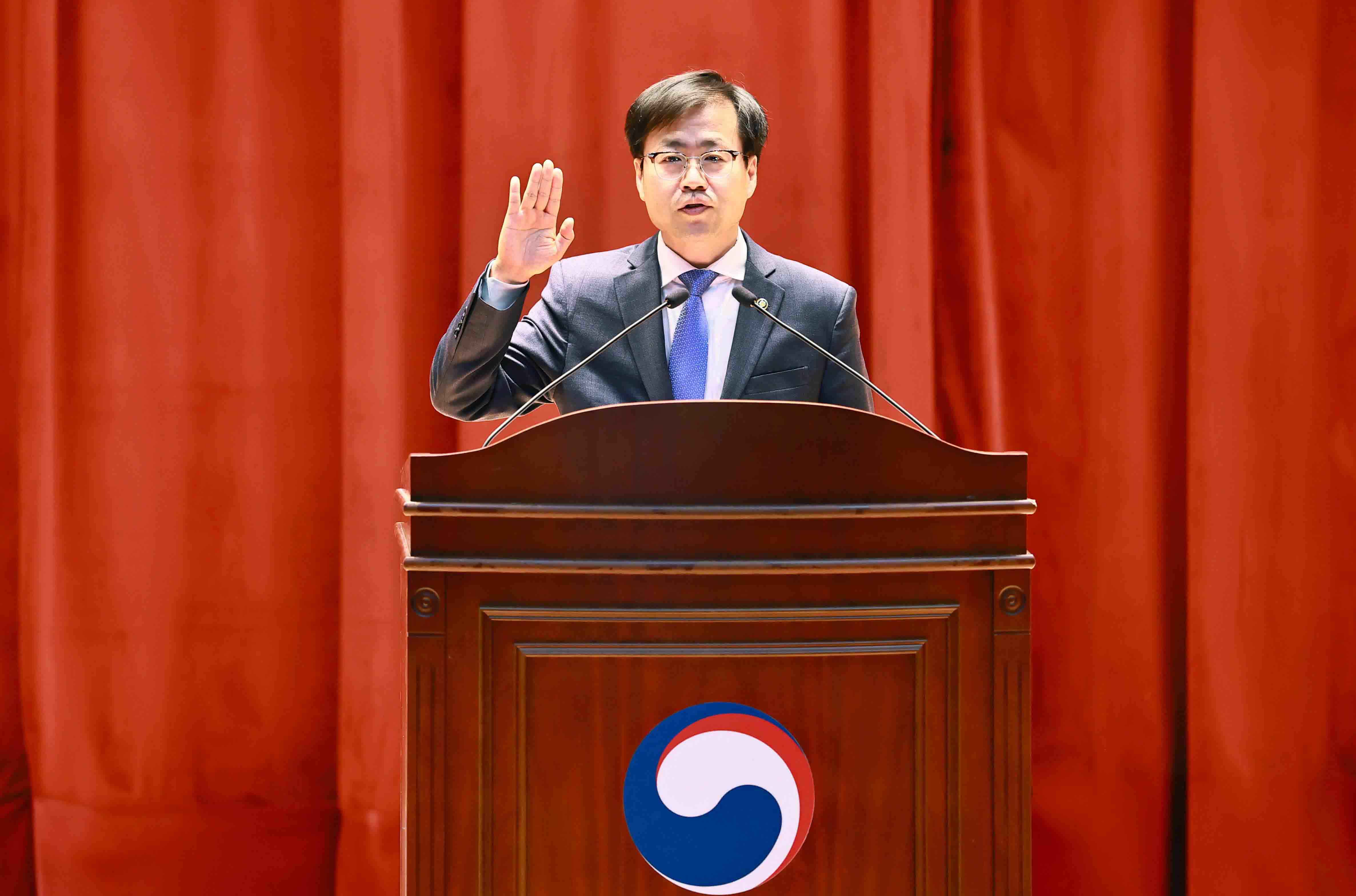 여한구 산업통상자원부 통상교섭본부장 취임식 6