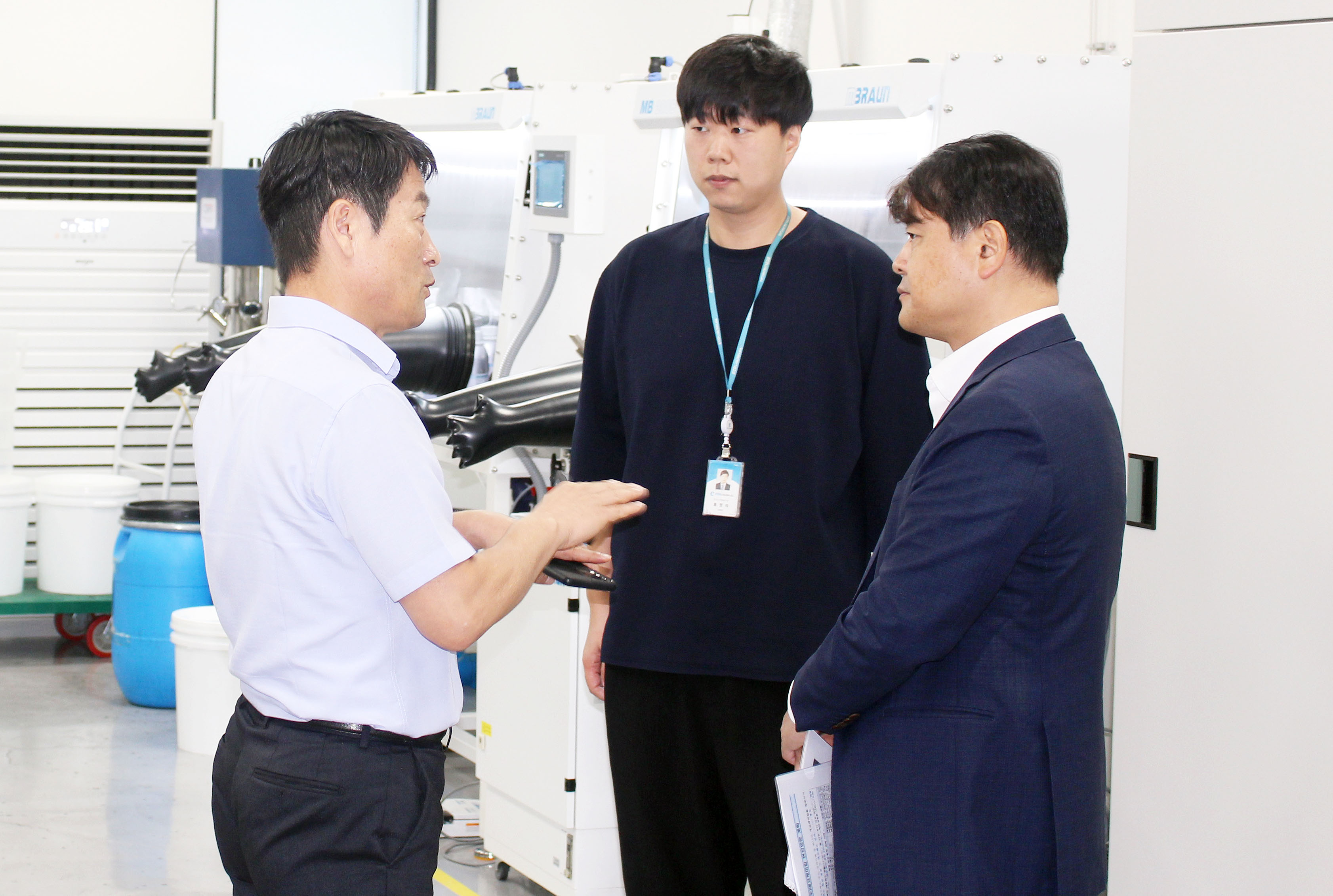 이차전지 소재 기업인 ㈜에코케미칼 현장 방문 2