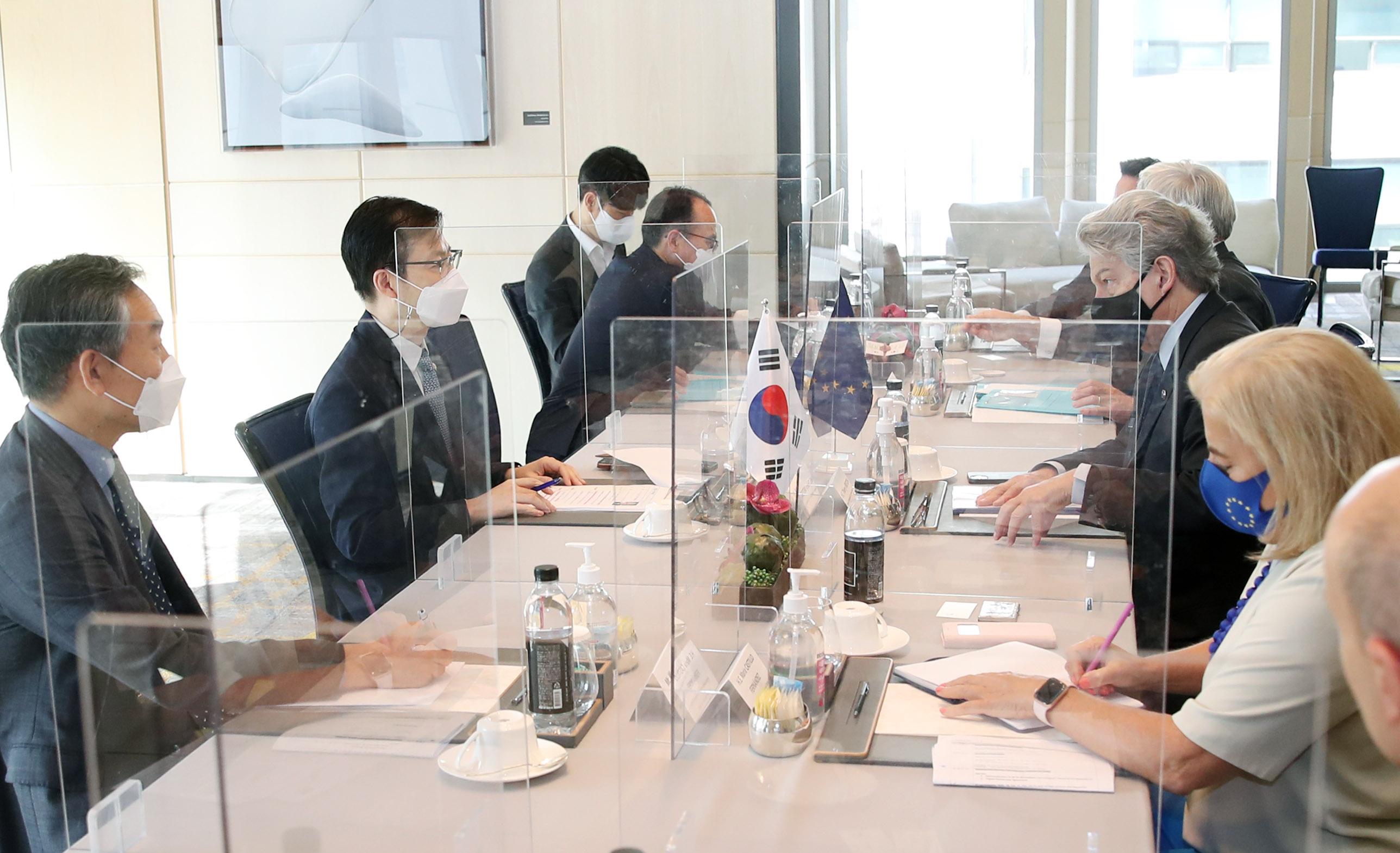 EU 역내시장 담당 집행위원 면담 5