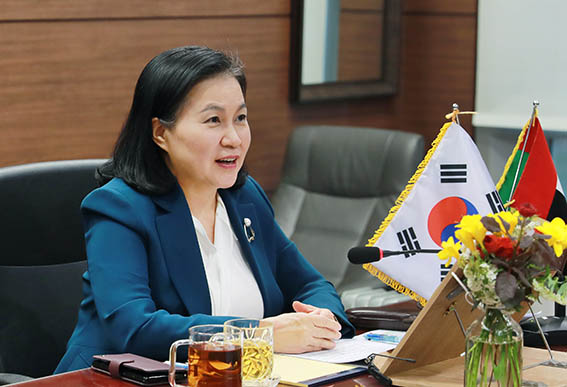 한-UAE 통상장관 화상회담 1
