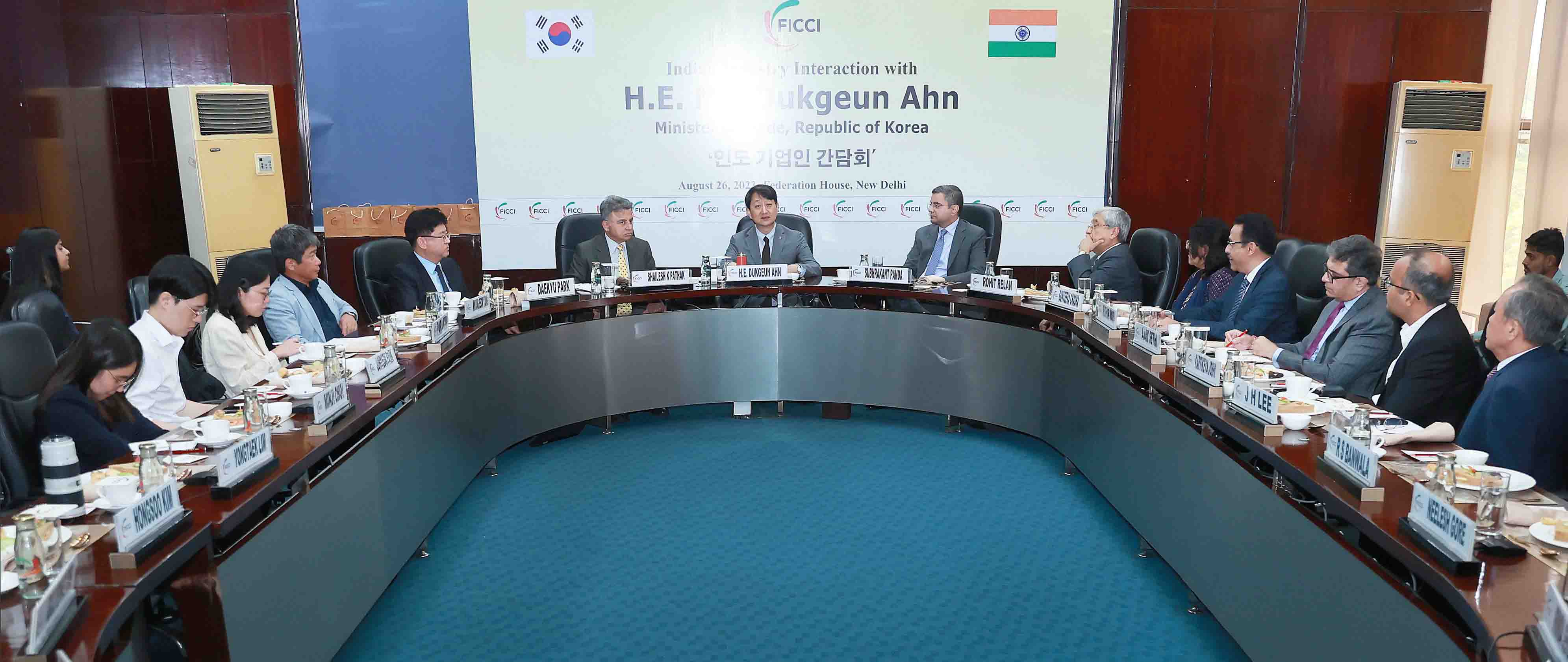 인도상공회의소(FICCI) 기업인 간담회 1