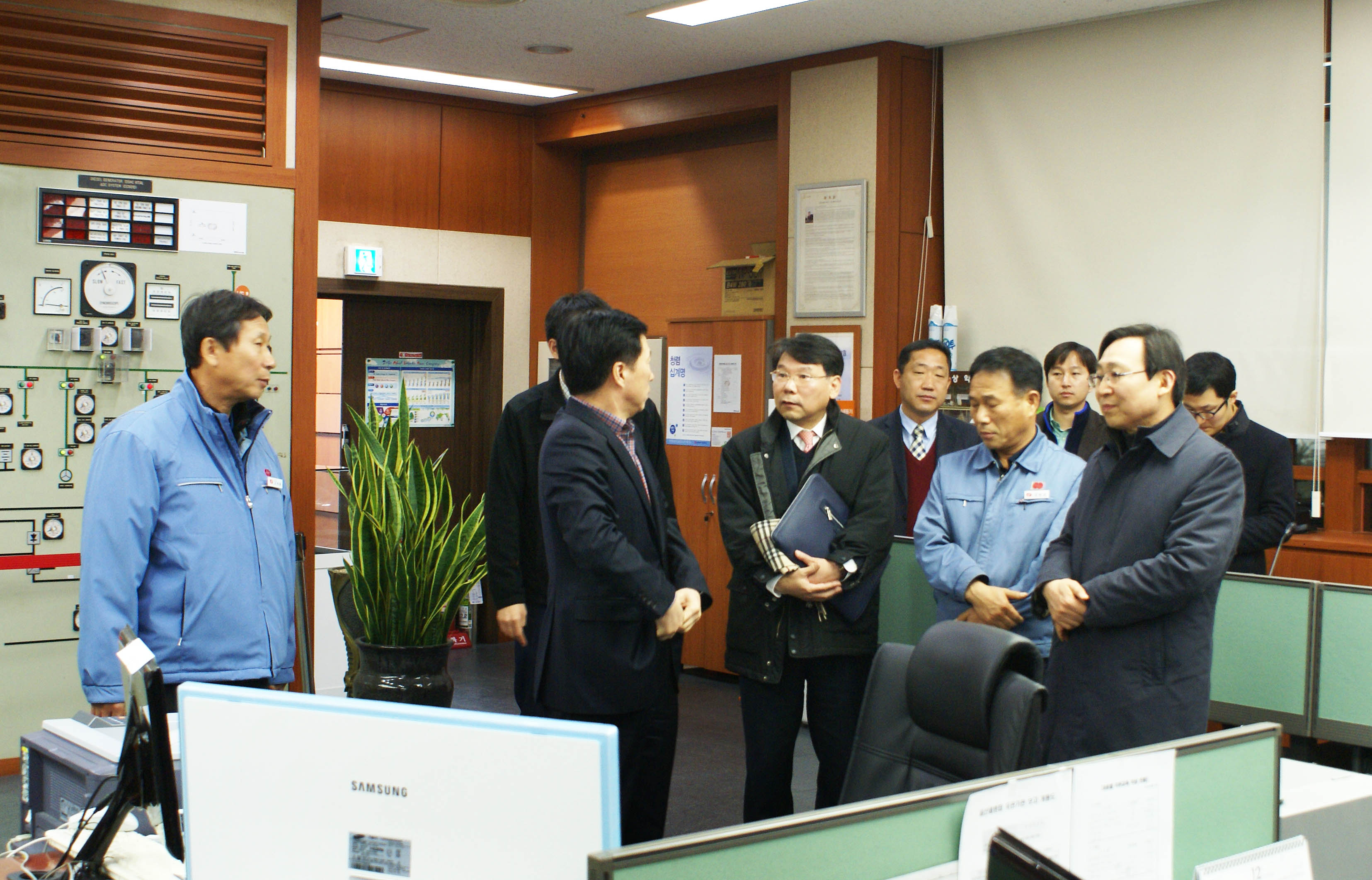 한국동서발전 열병합발전소 제어시스템 현장점검 3