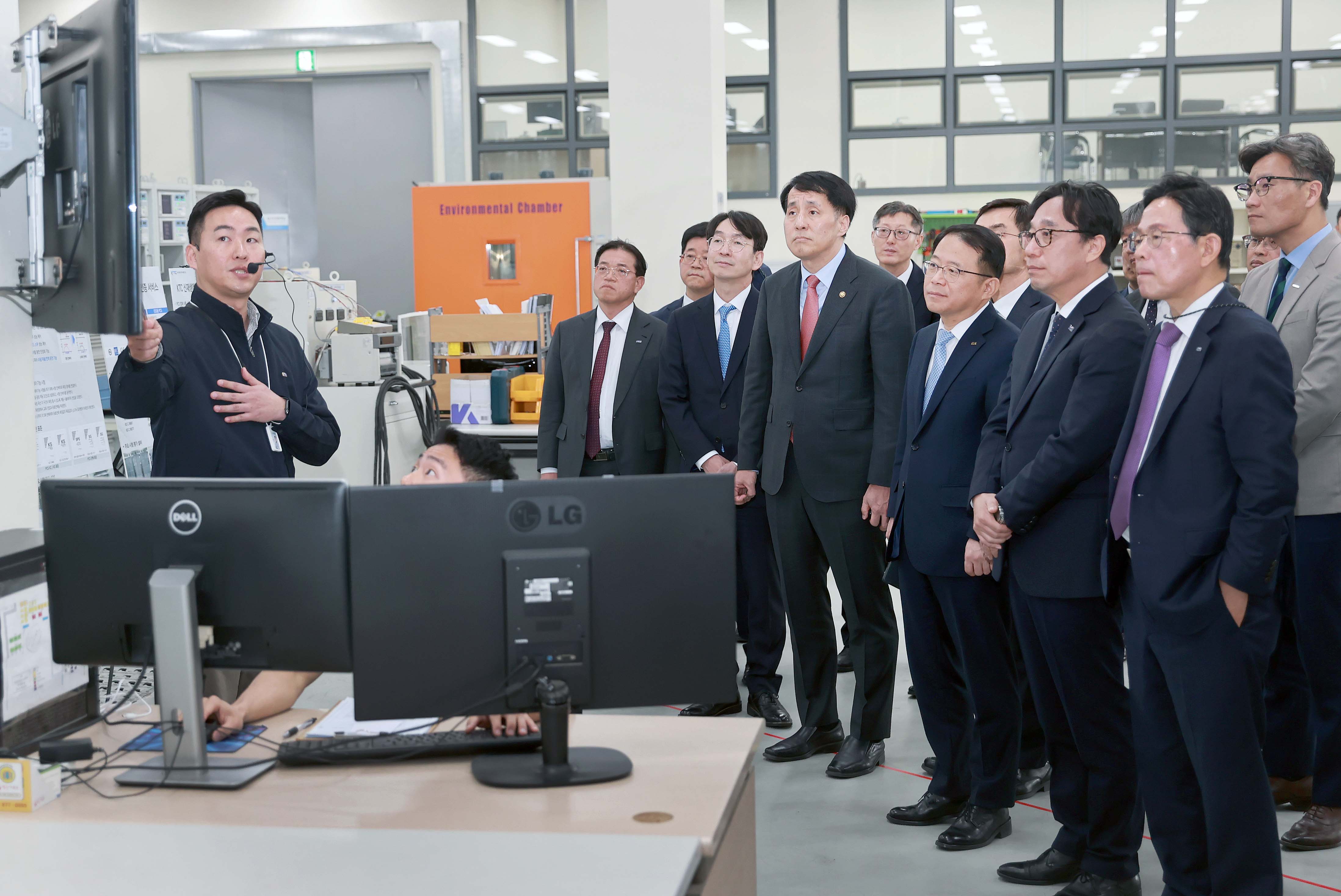 한국기계전기전자시험연구원 음성 ESS센터 현장방문 1