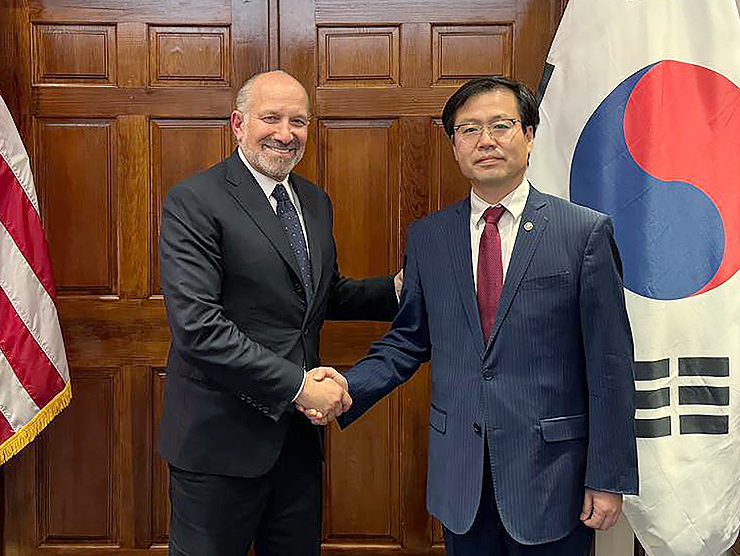 미국 상무부 장관 면담 1