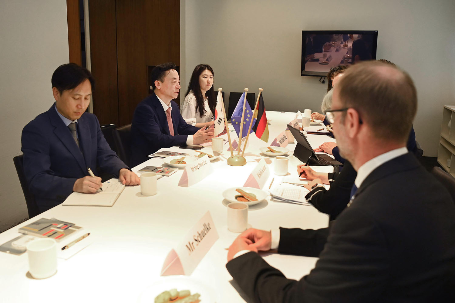 독일 작센주 경제고용교통부 장관 면담 4