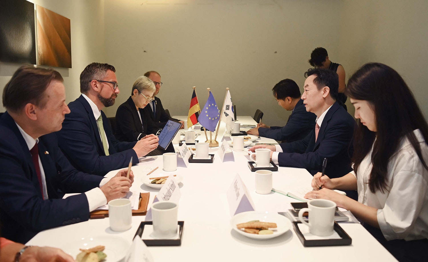 독일 작센주 경제고용교통부 장관 면담 2