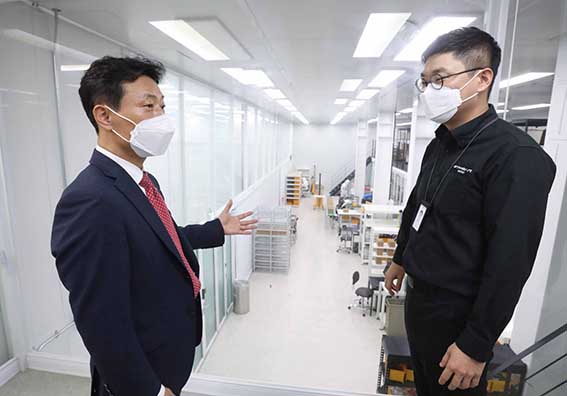 에너지혁신기업인 스탠다드에너지(주) 현장방문 1