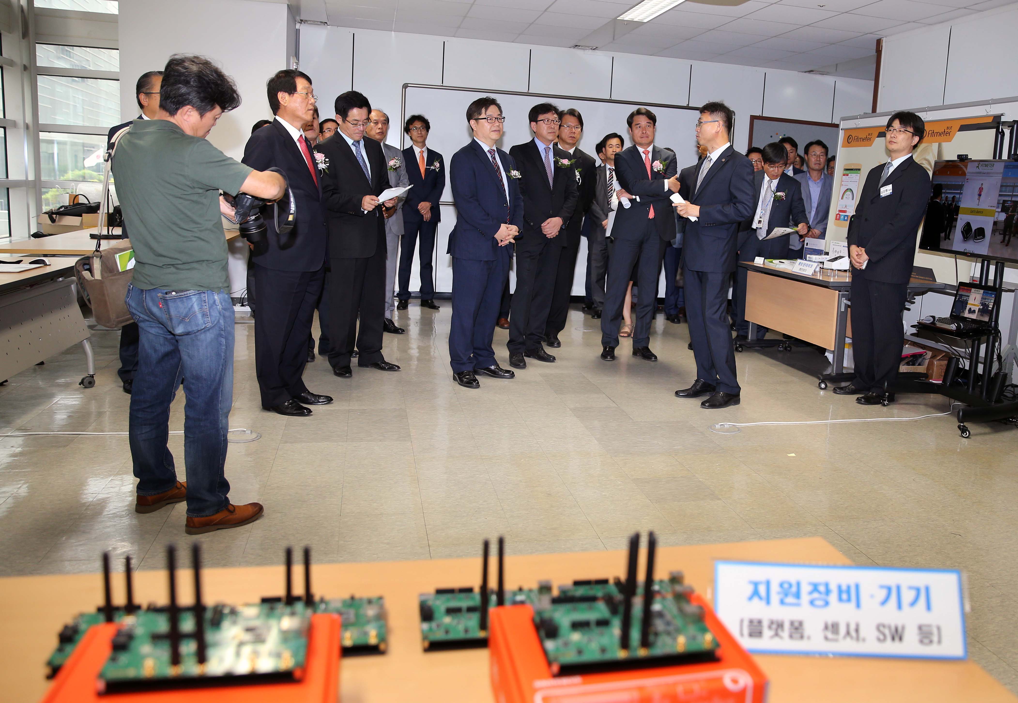 전자 사물인터넷(IoT) 협업센터 개소식 5