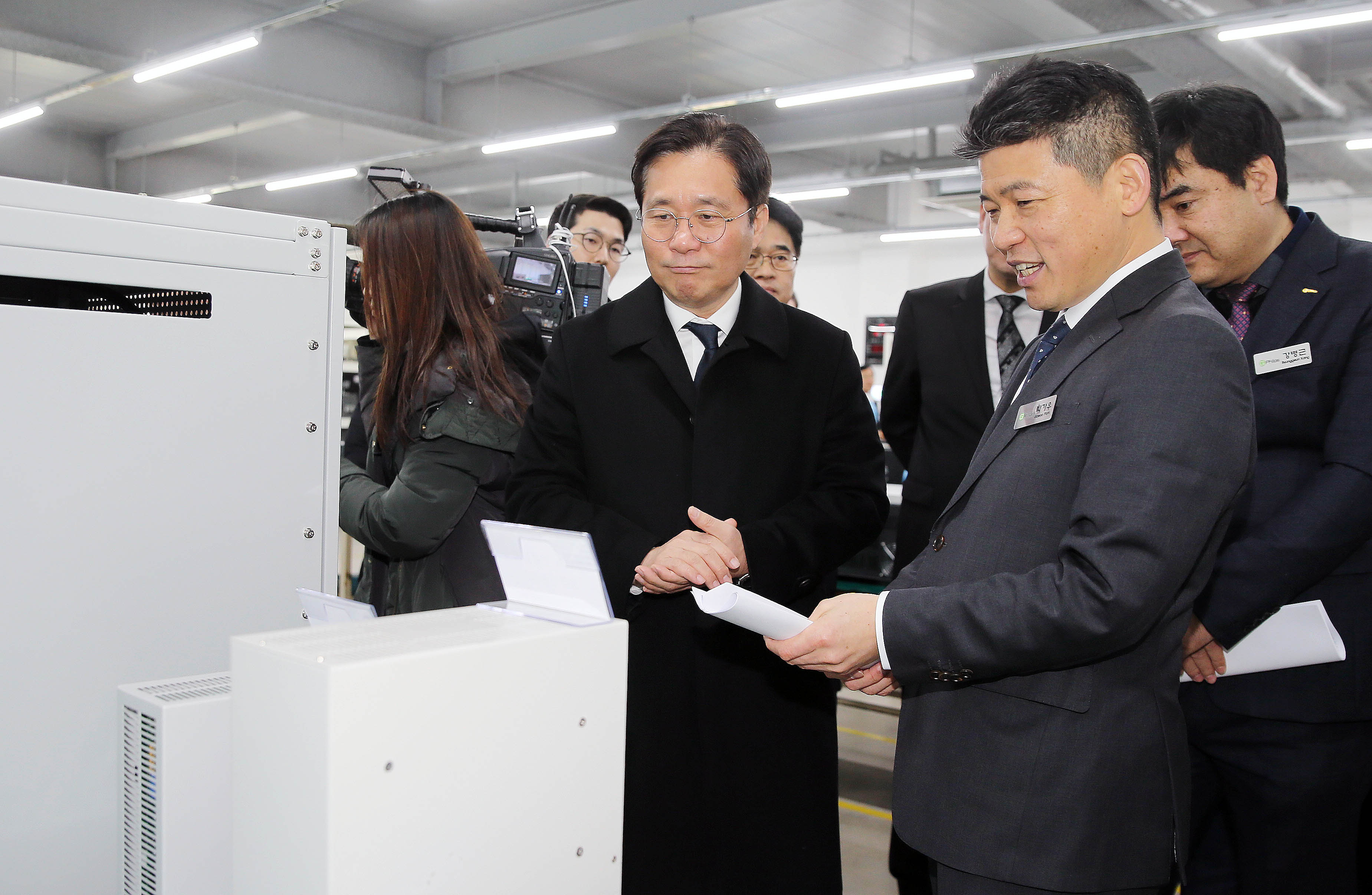 수전해 시스템 제조기업인 (주)지필로스 현장방문 2
