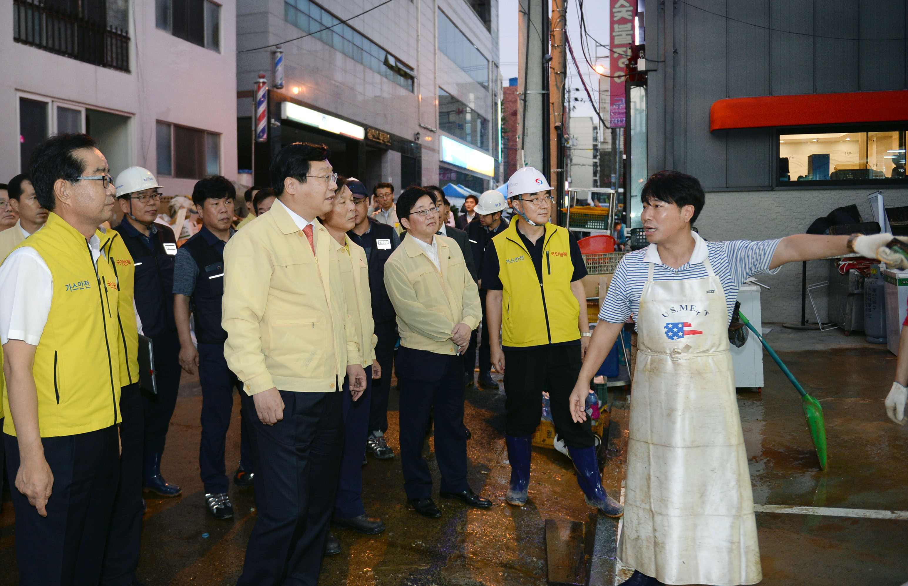 울산 태풍 복구지역 긴급 현장점검 3