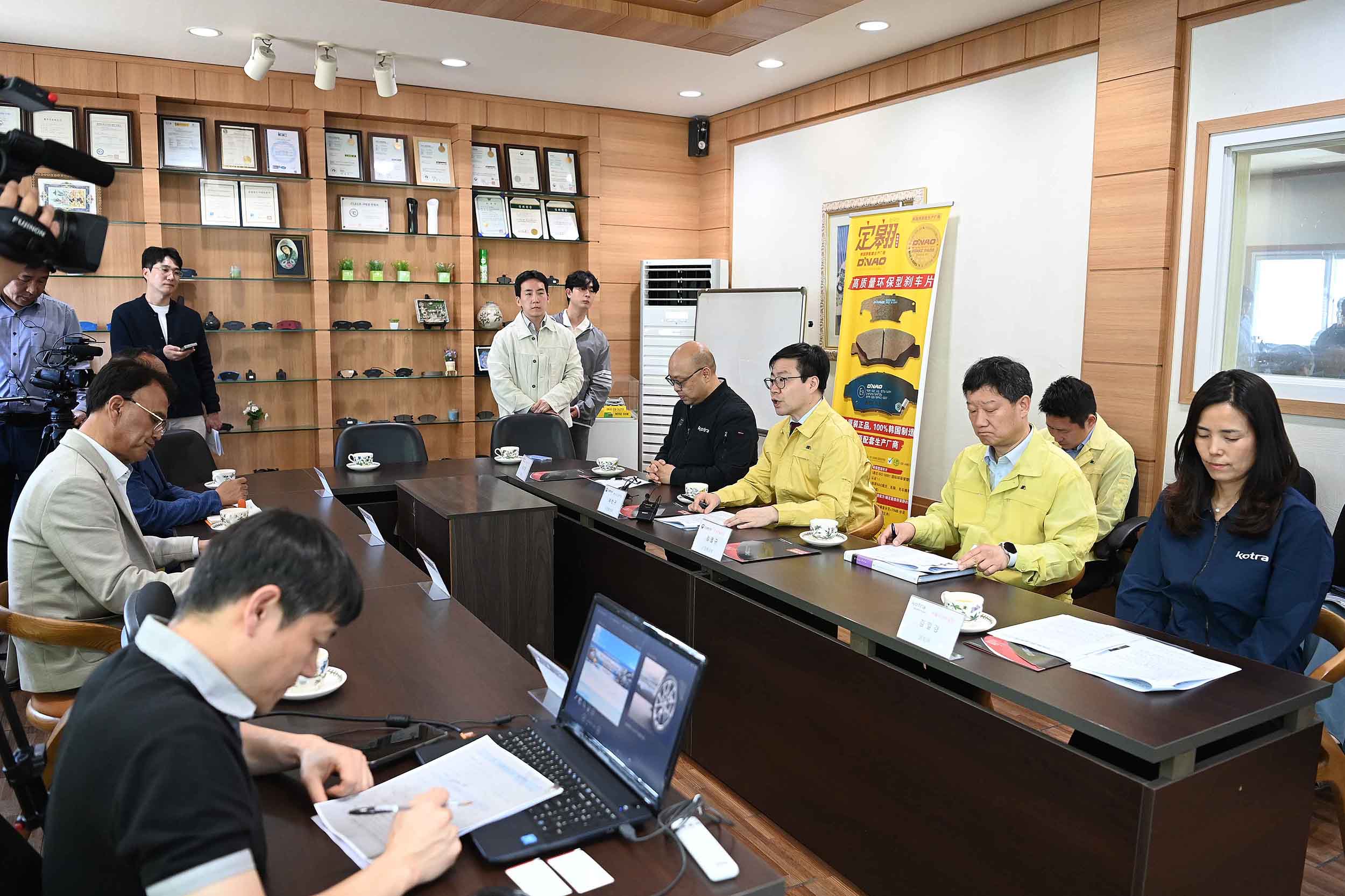 중동 수출기업인 디온리 오토모티브 현장방문 5