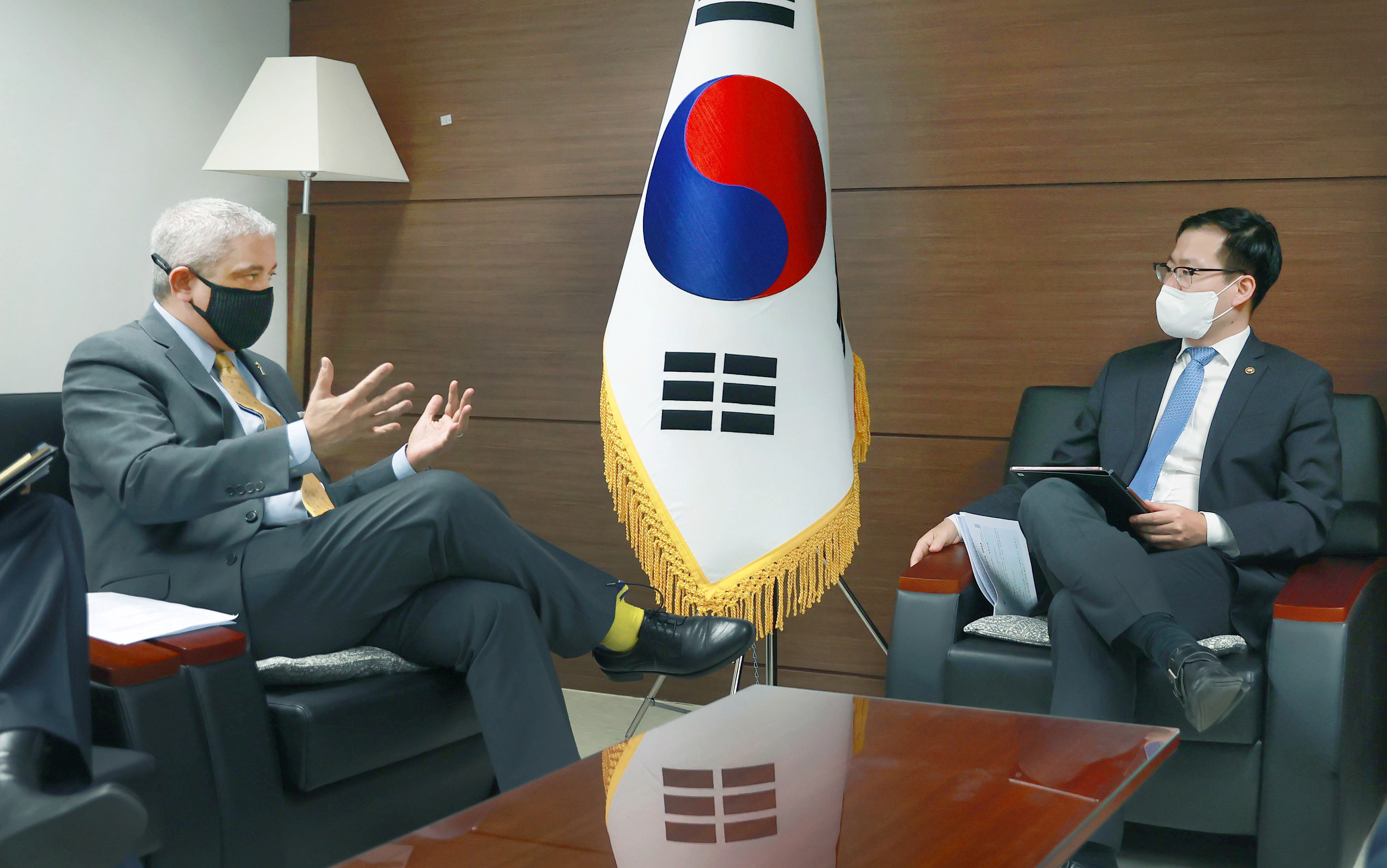주한 미국 대사대리 면담 4