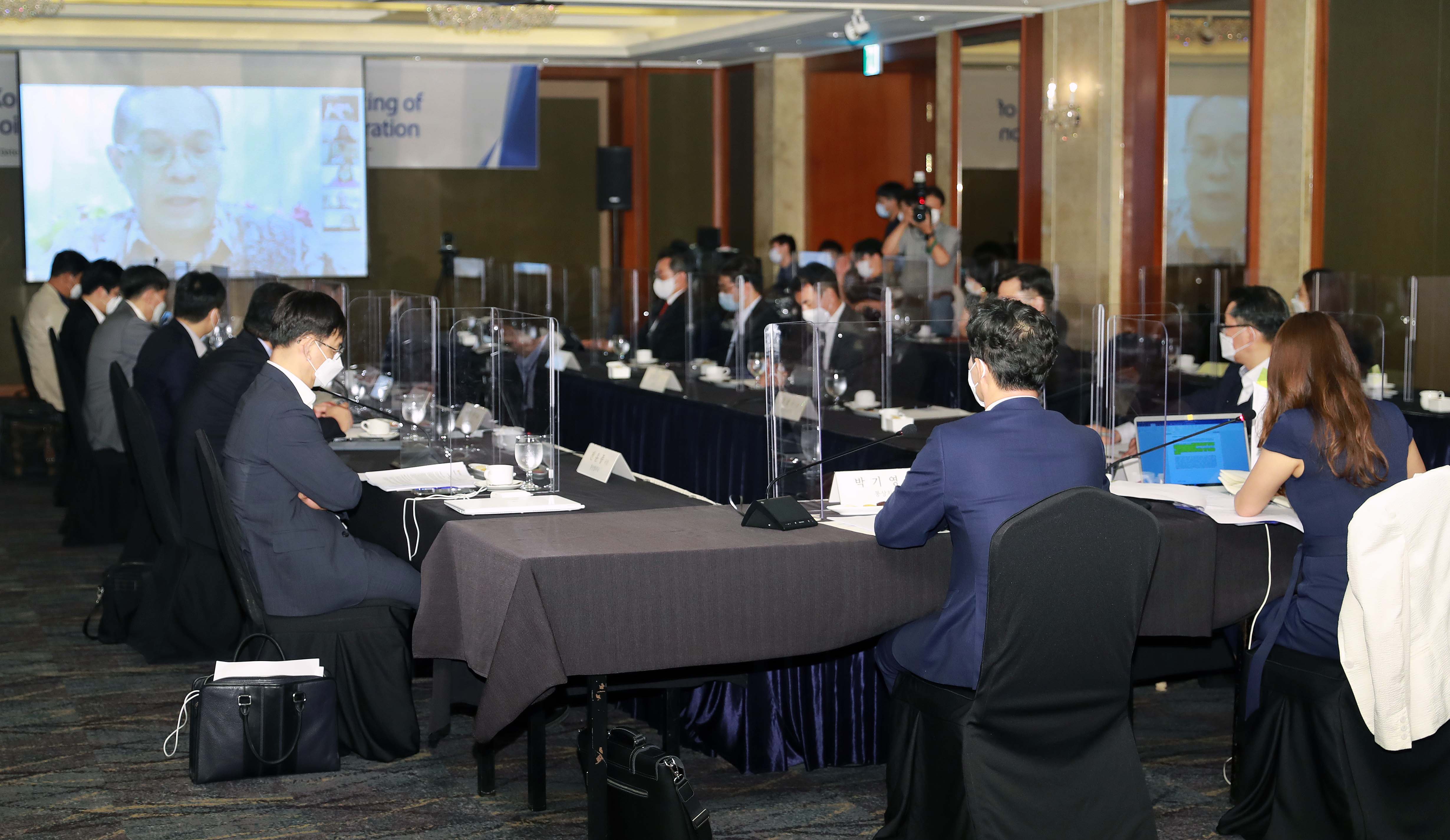  한-인니 차관급 경제협력위 실무위 영상회의 개최 1