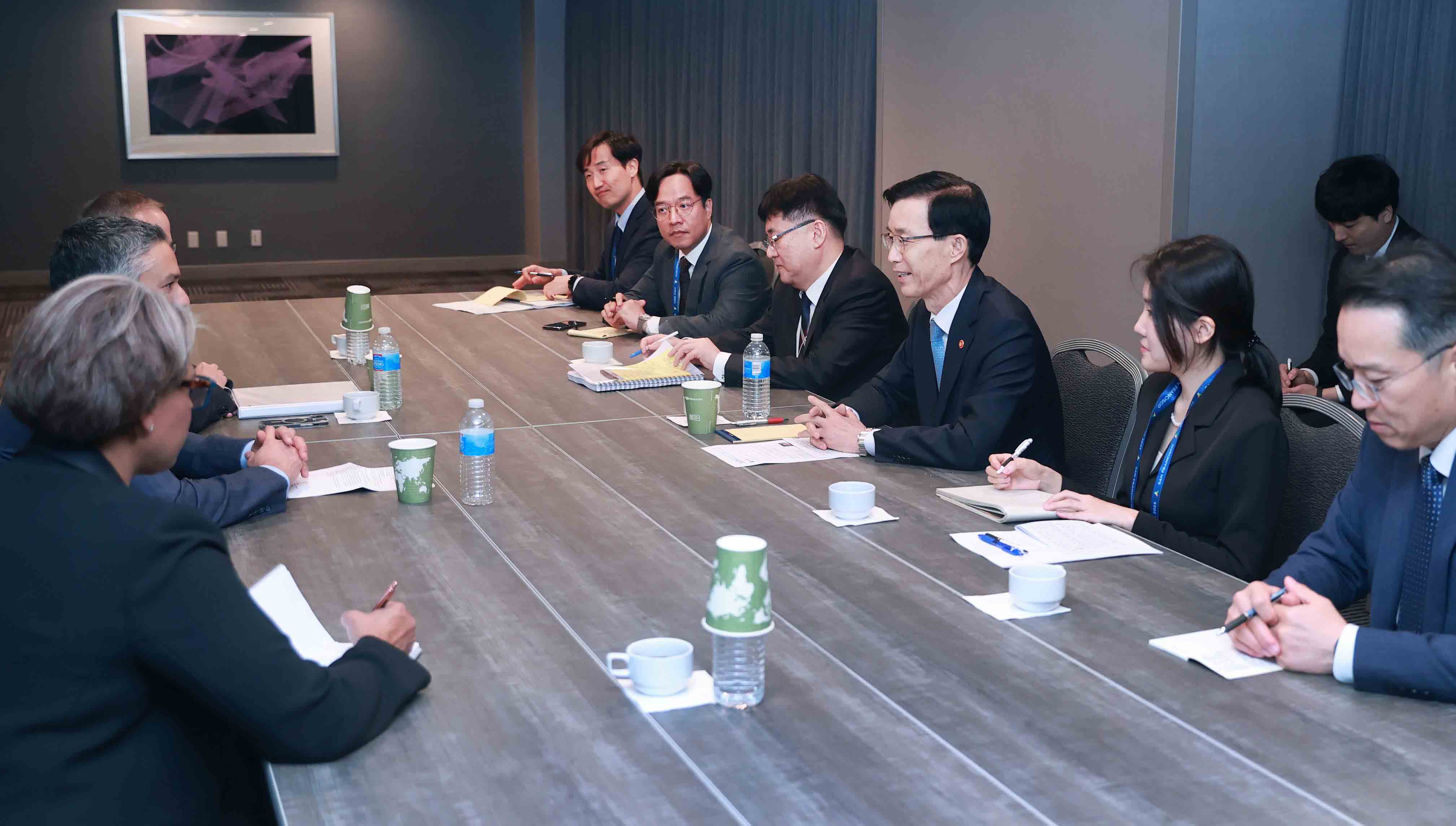GM 수석부사장 겸 해외사업부문 사장 면담 4