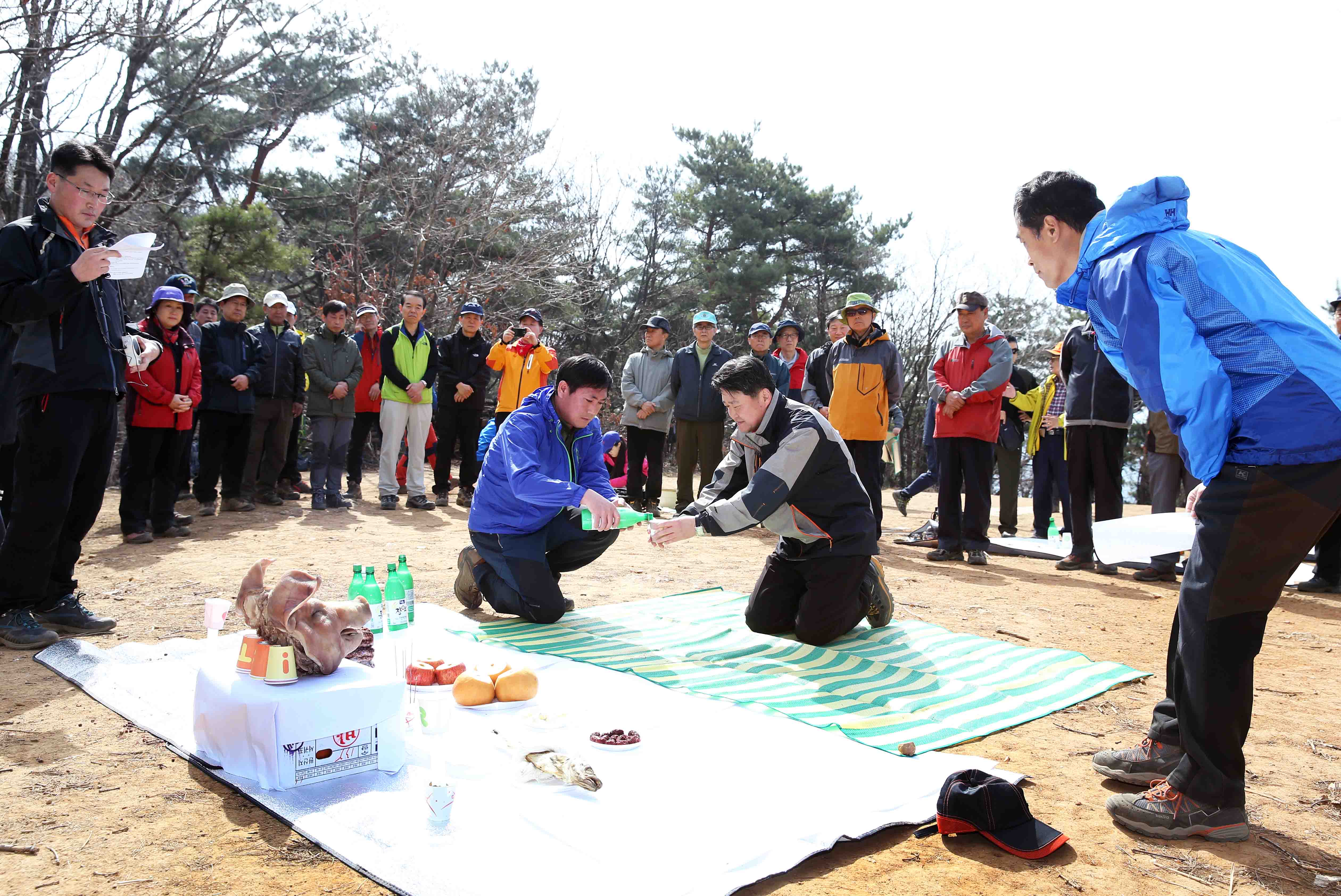 2015년 상우회와의 춘계 합동산행 3