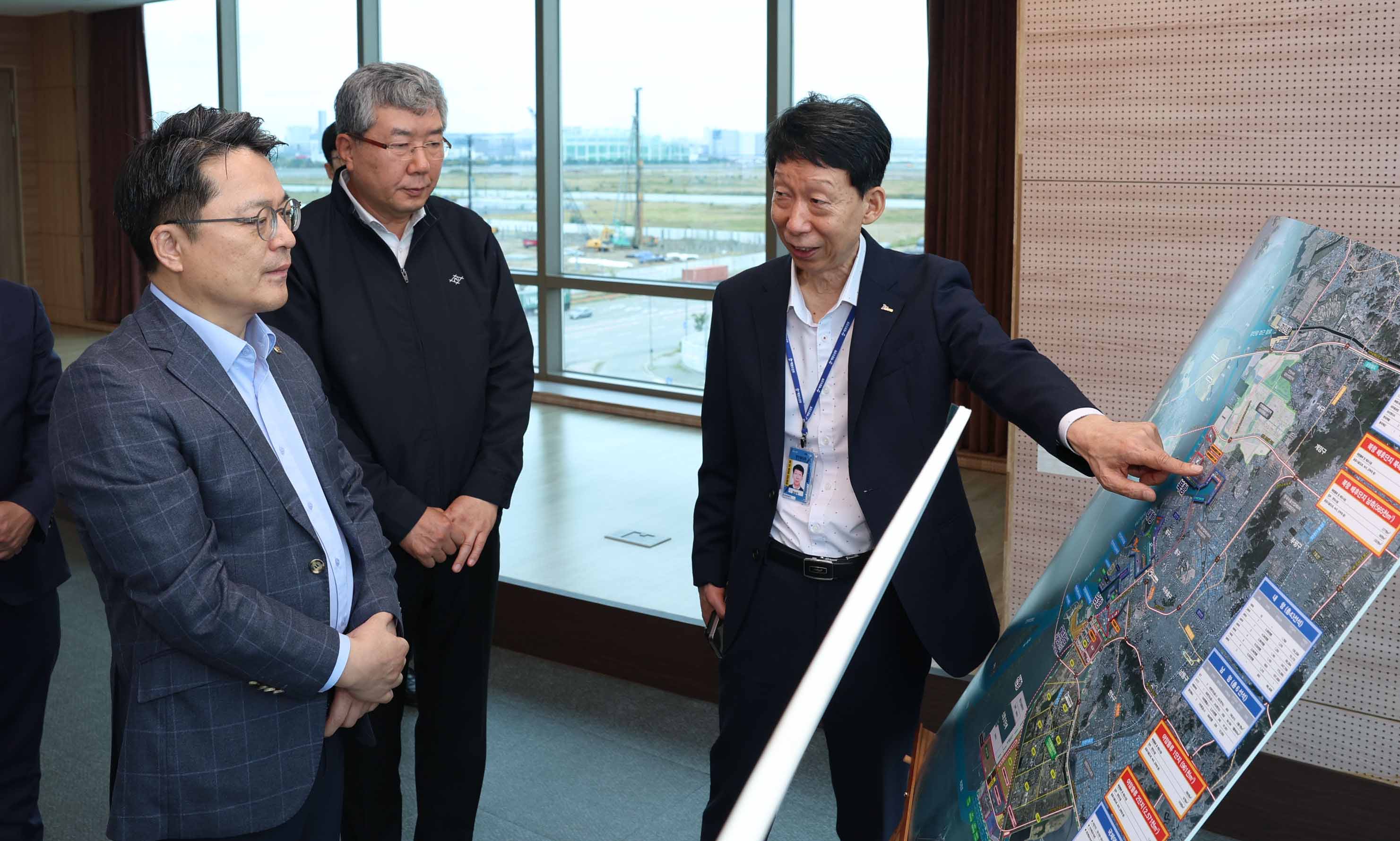 수도권 수출입 관문인 인천신항 현장방문 3