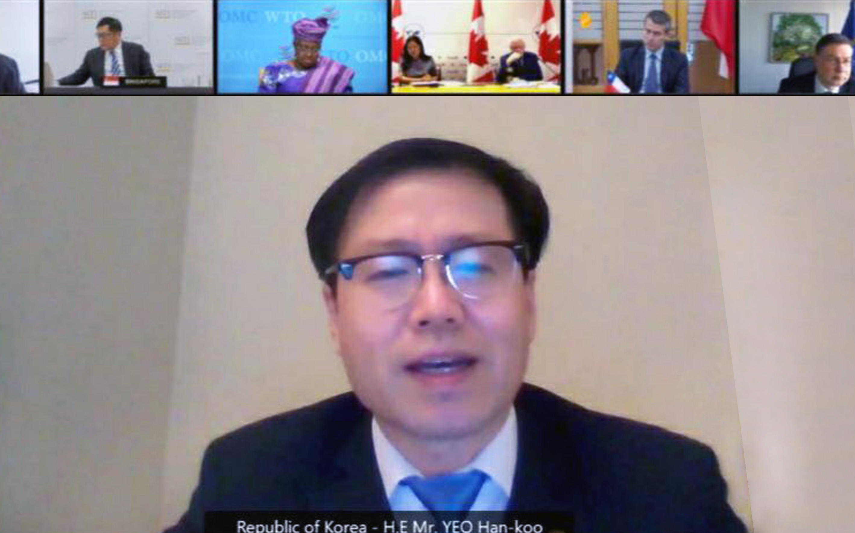 WTO 오타와그룹 통상장관회의 2