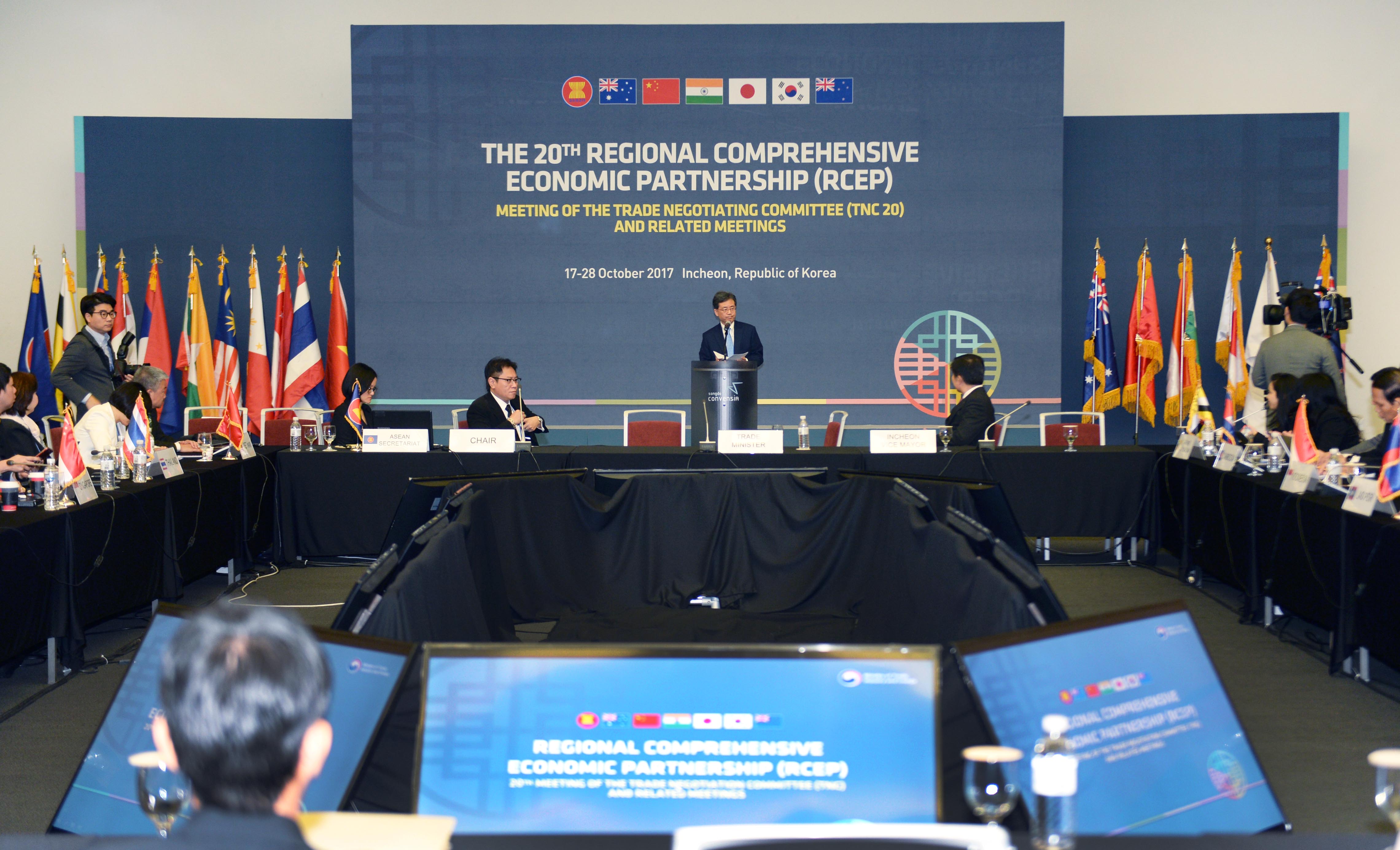 역내포괄적경제동반자협정(RCEP) 제20차 공식협상 4