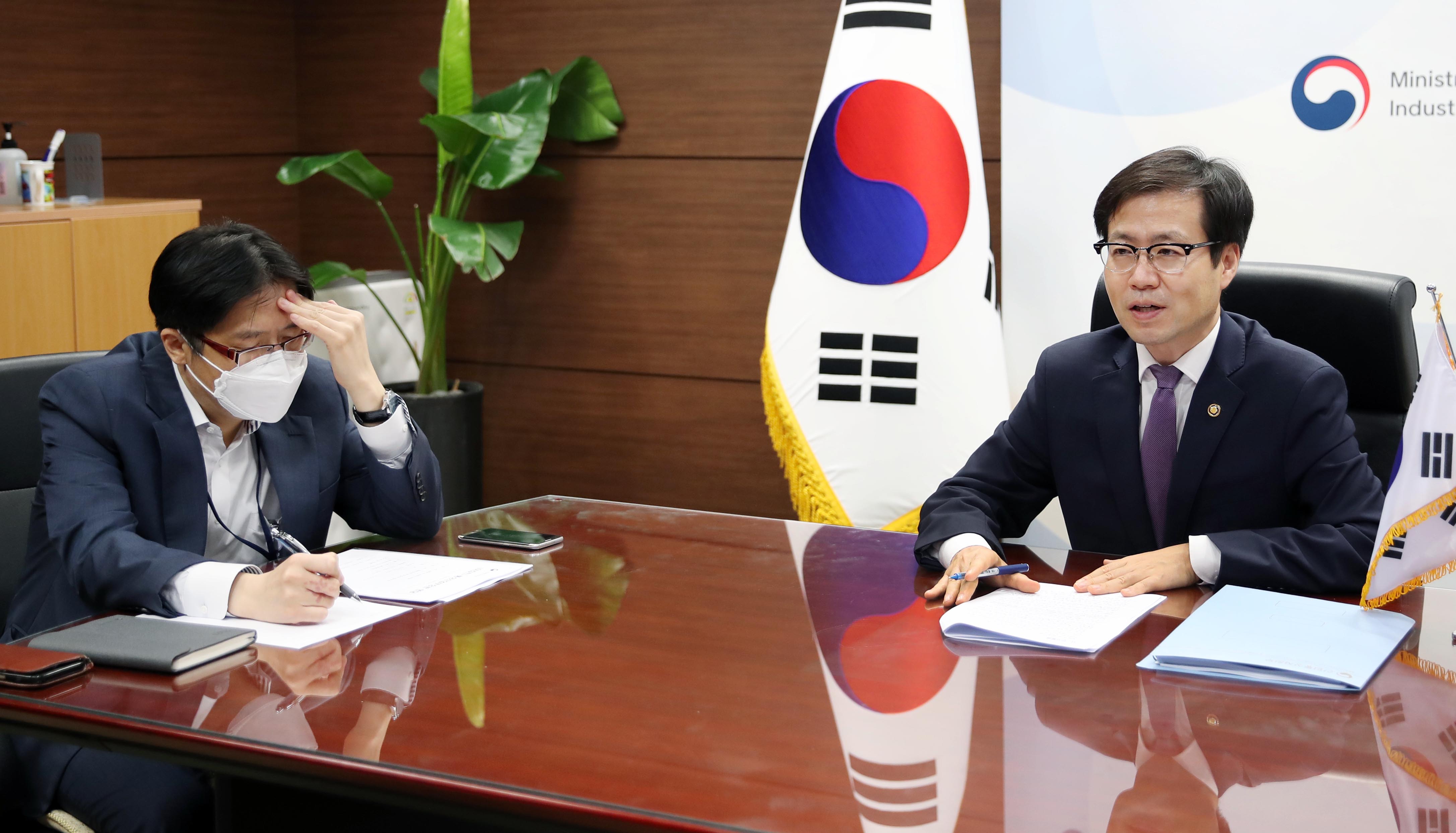 이집트 통상산업부 장관 면담 4