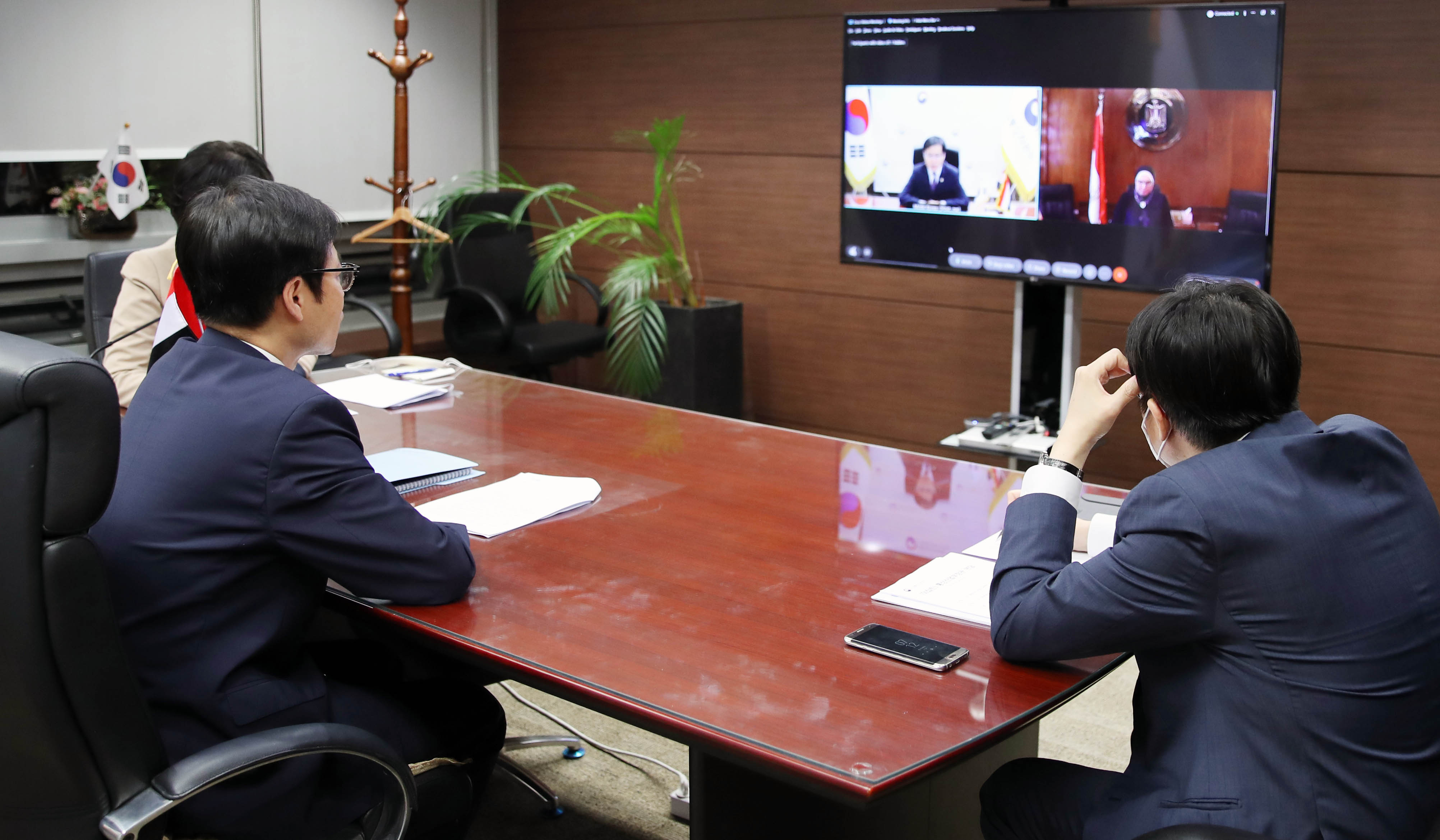 이집트 통상산업부 장관 면담 6