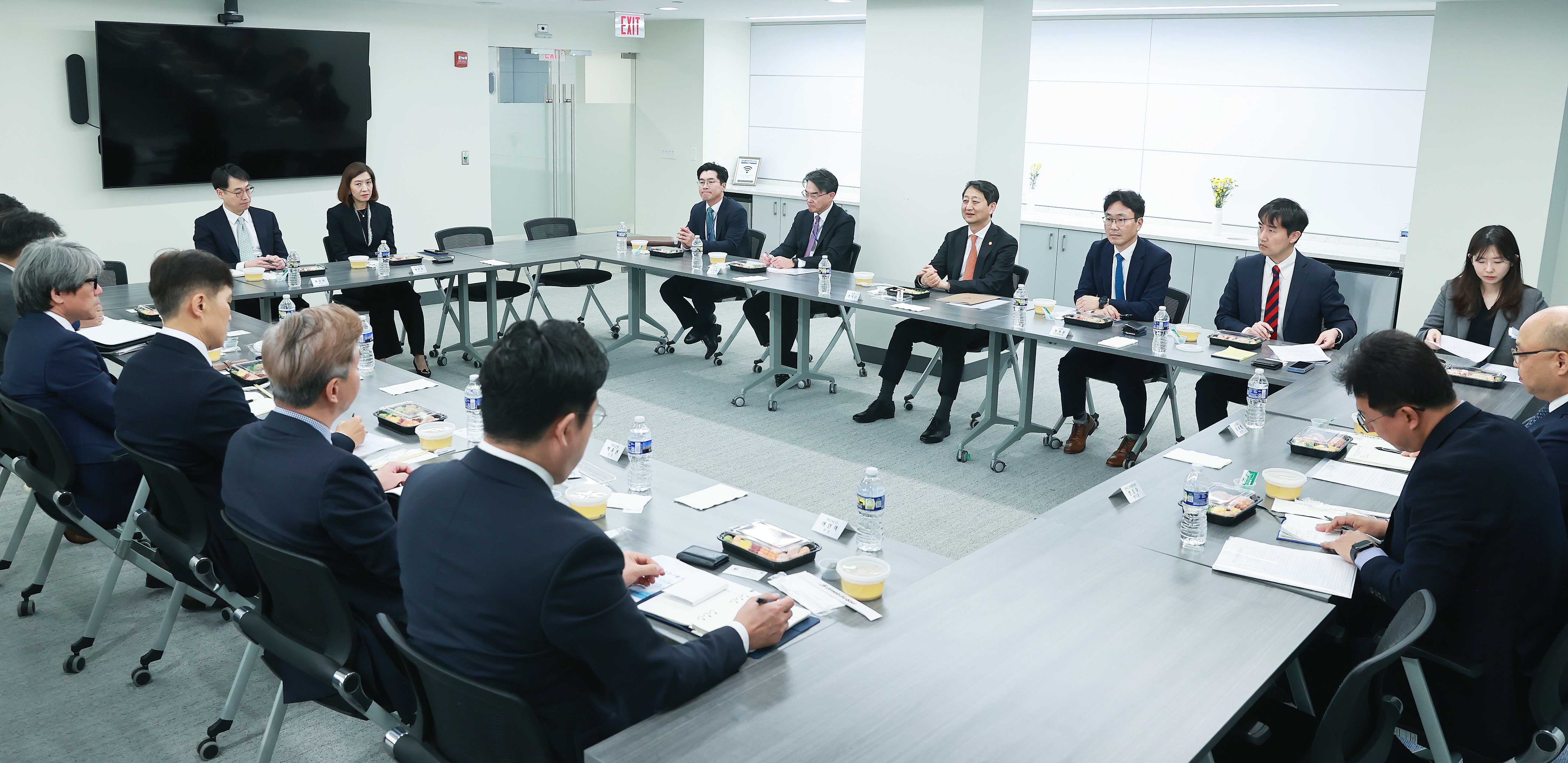 미국 현지진출 기업 간담회 1