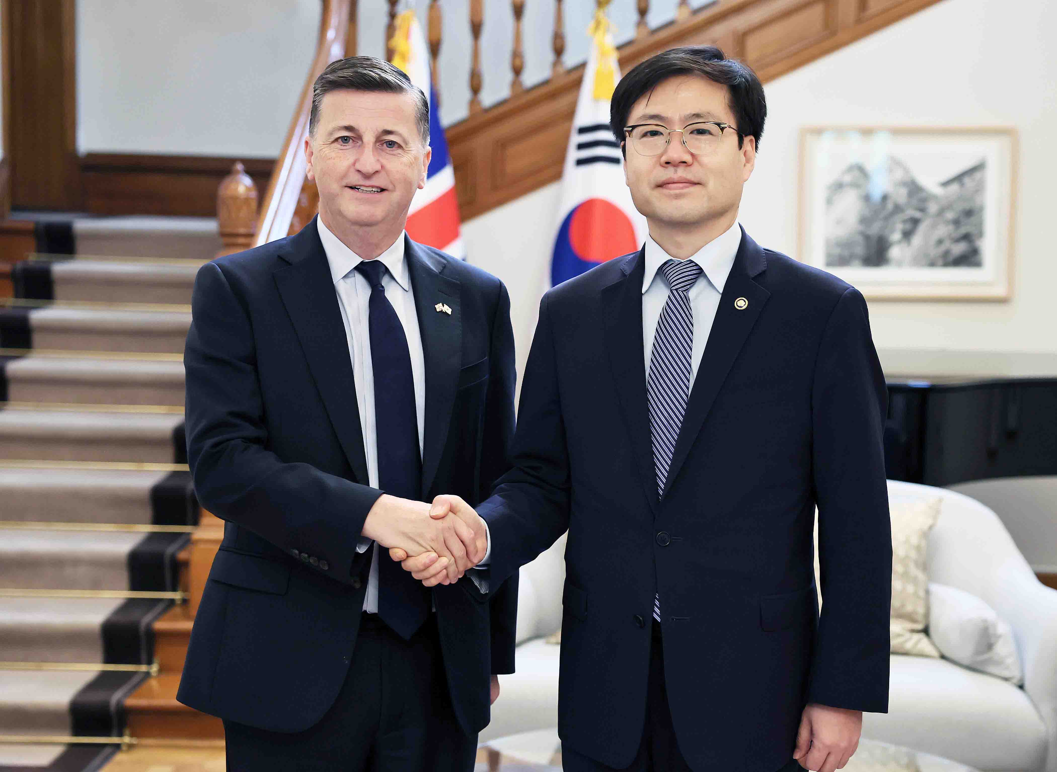 영국 기업통상부 통상 담당장관 면담 1