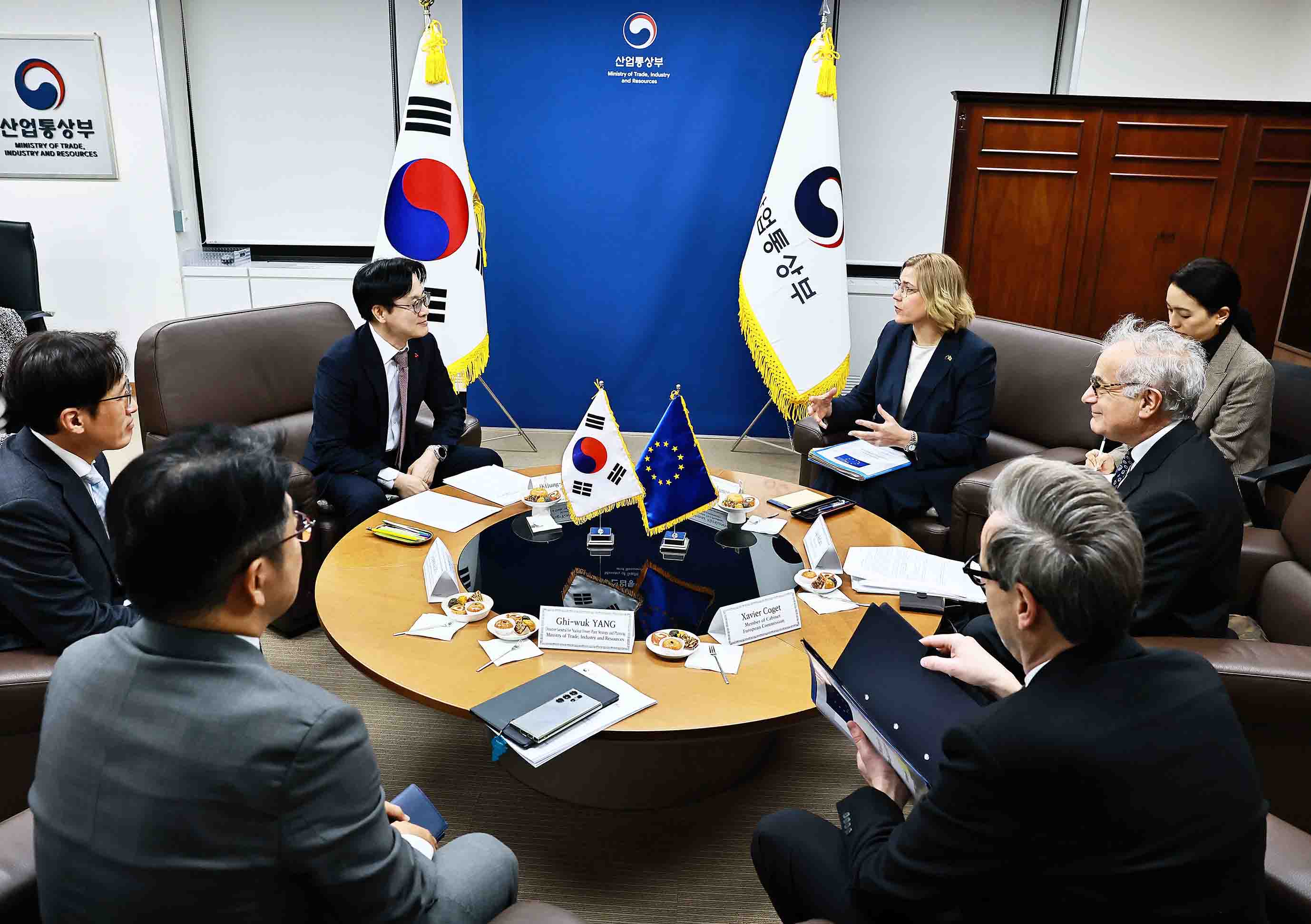 유럽연합(EU) 수석부집행위원장 면담 3