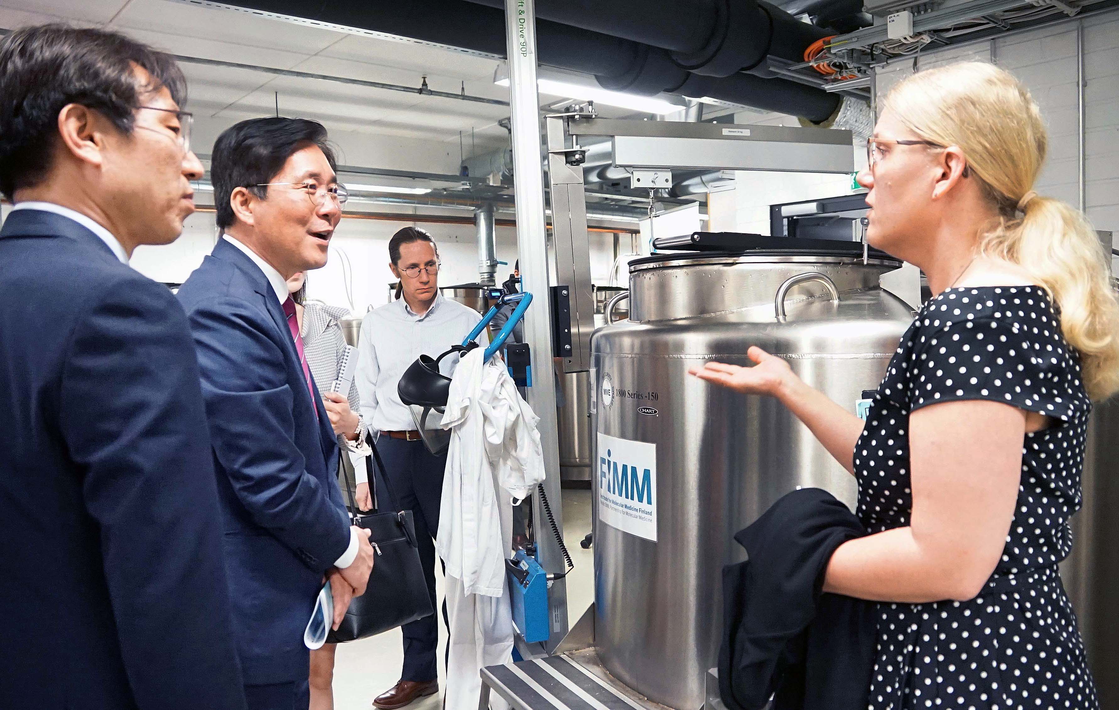 헬싱키대학 분자의학연구소(FIMM) 현장방문 1