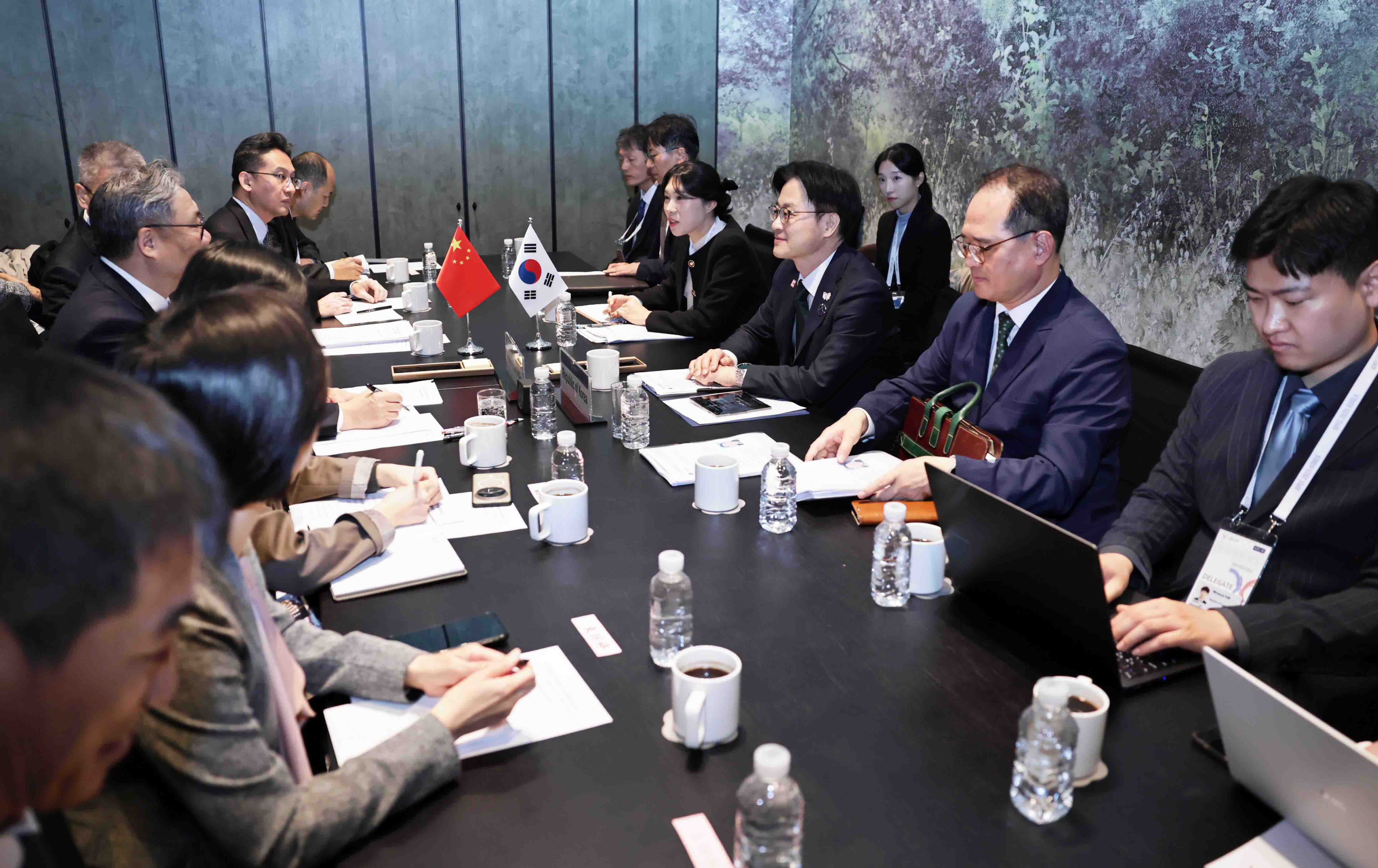 중국 상무부 부장 면담 4