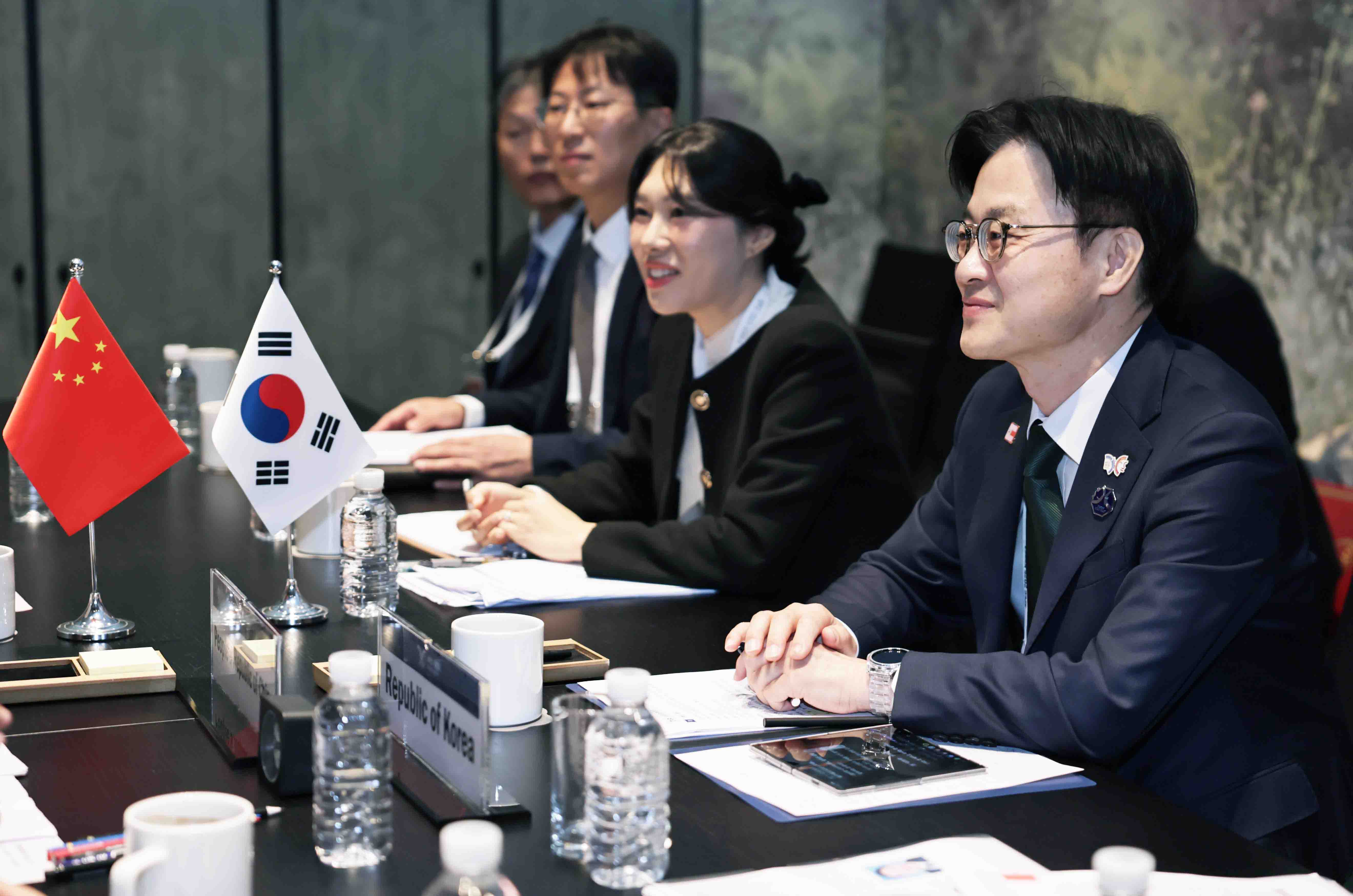 중국 상무부 부장 면담 3