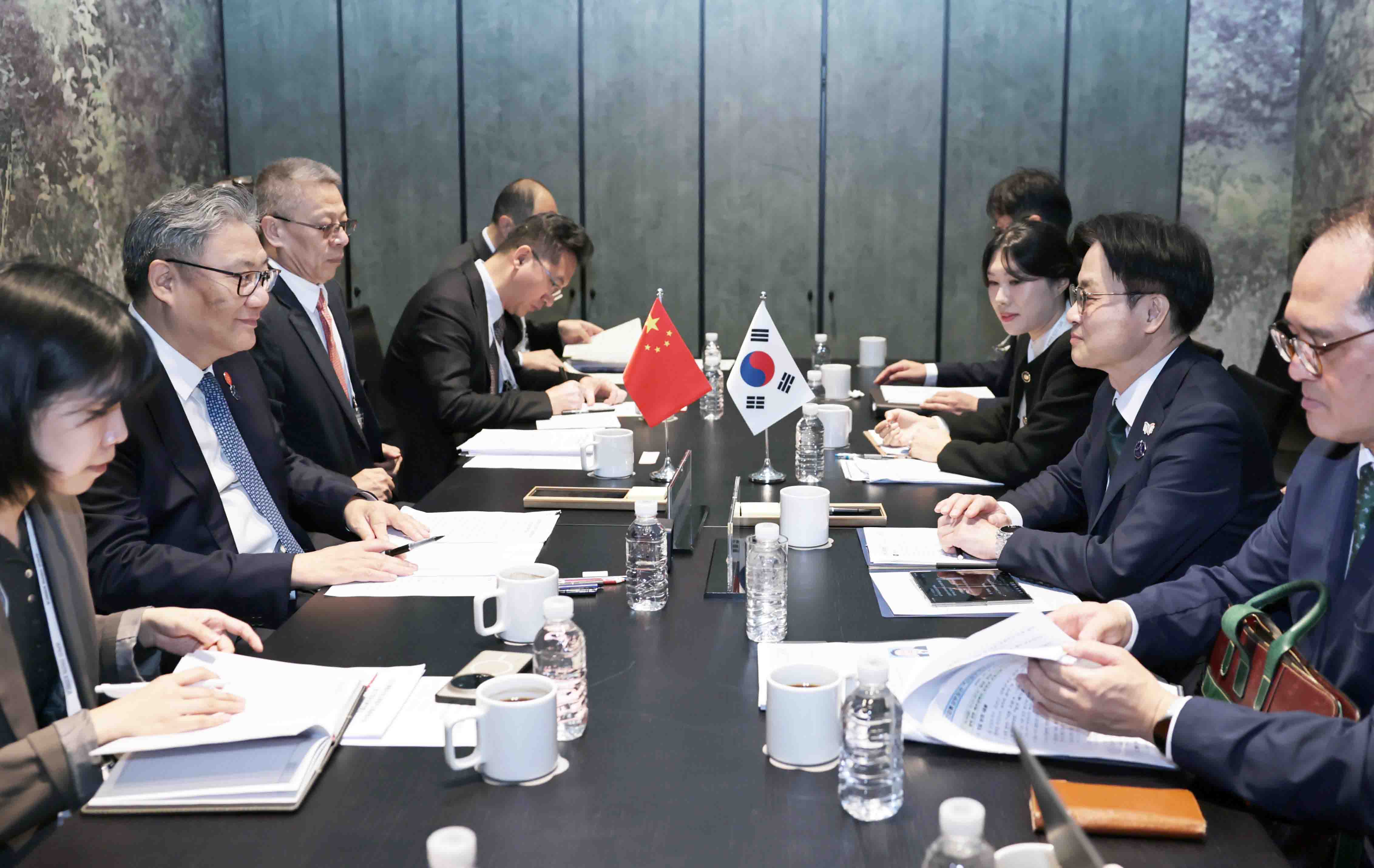 중국 상무부 부장 면담 2