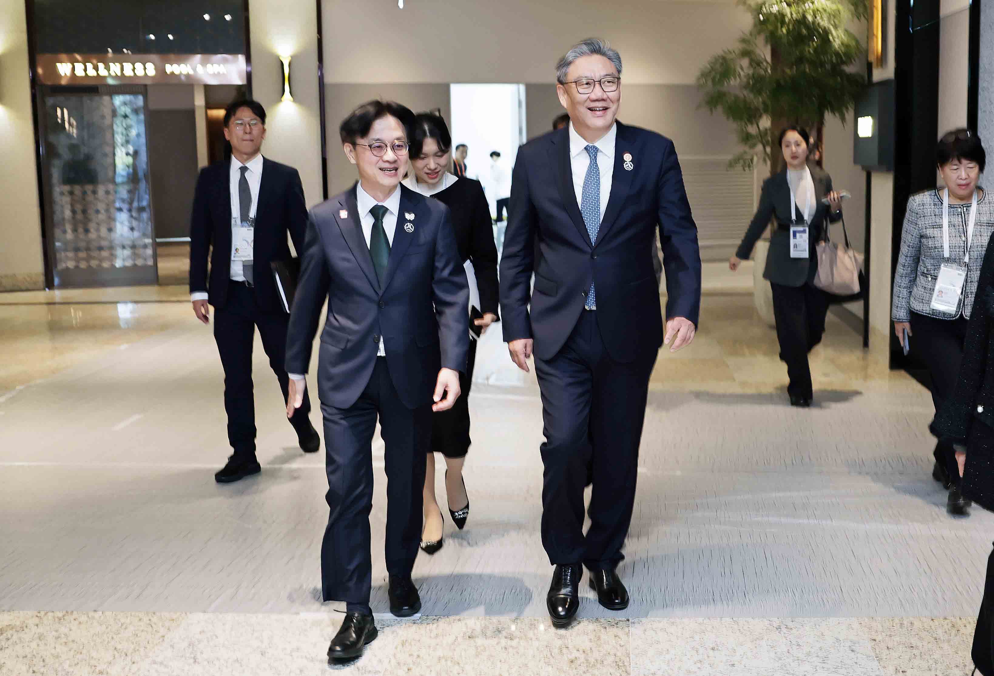중국 상무부 부장 면담 5