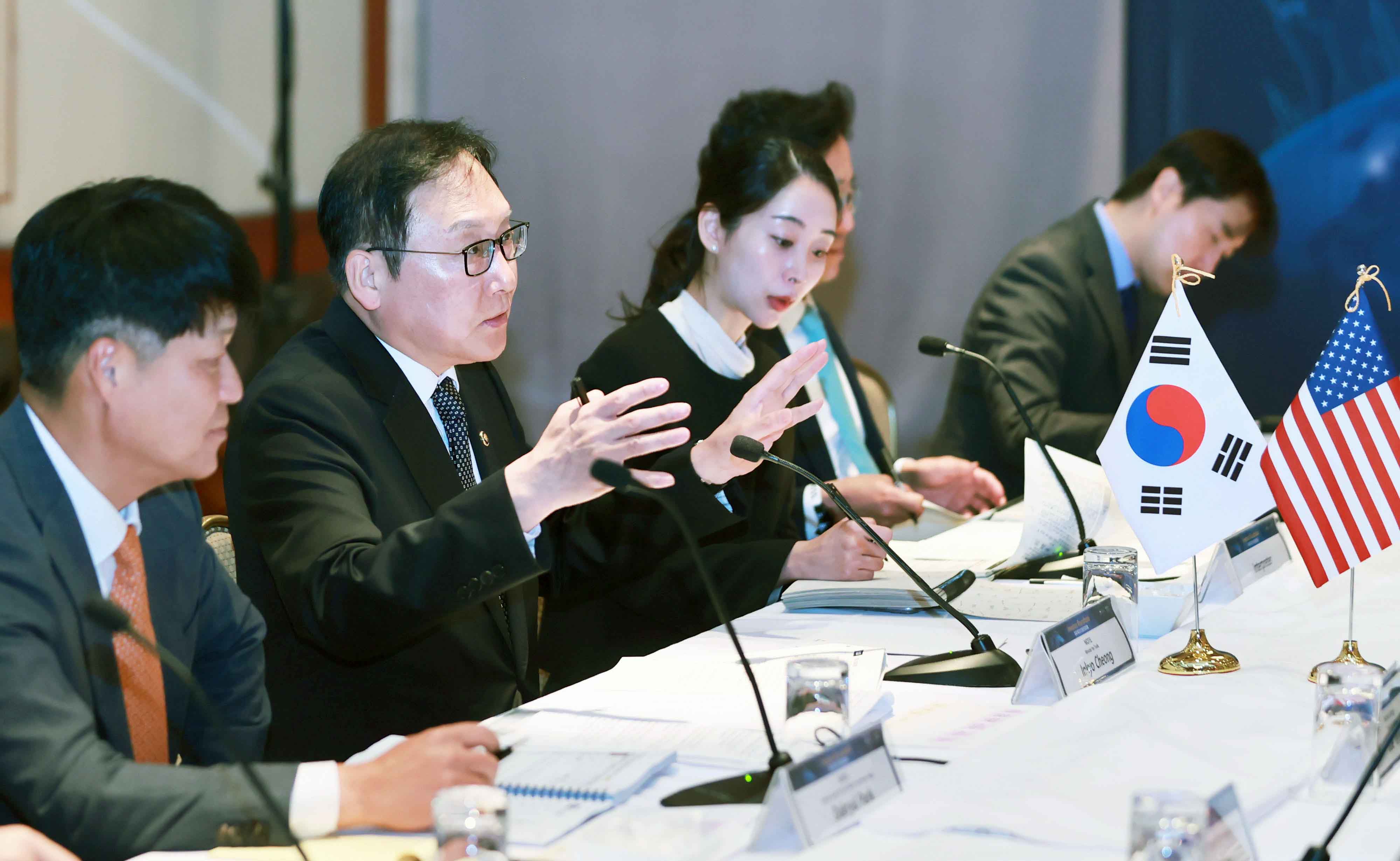 미국 투자가 라운드테이블 개최 2