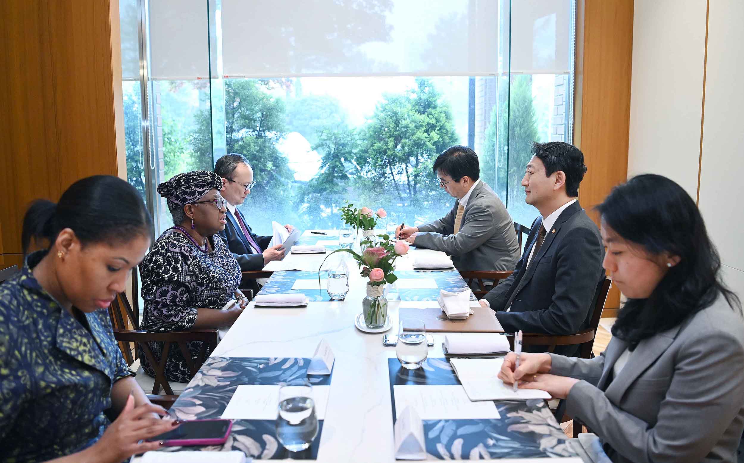WTO 사무총장 면담 2