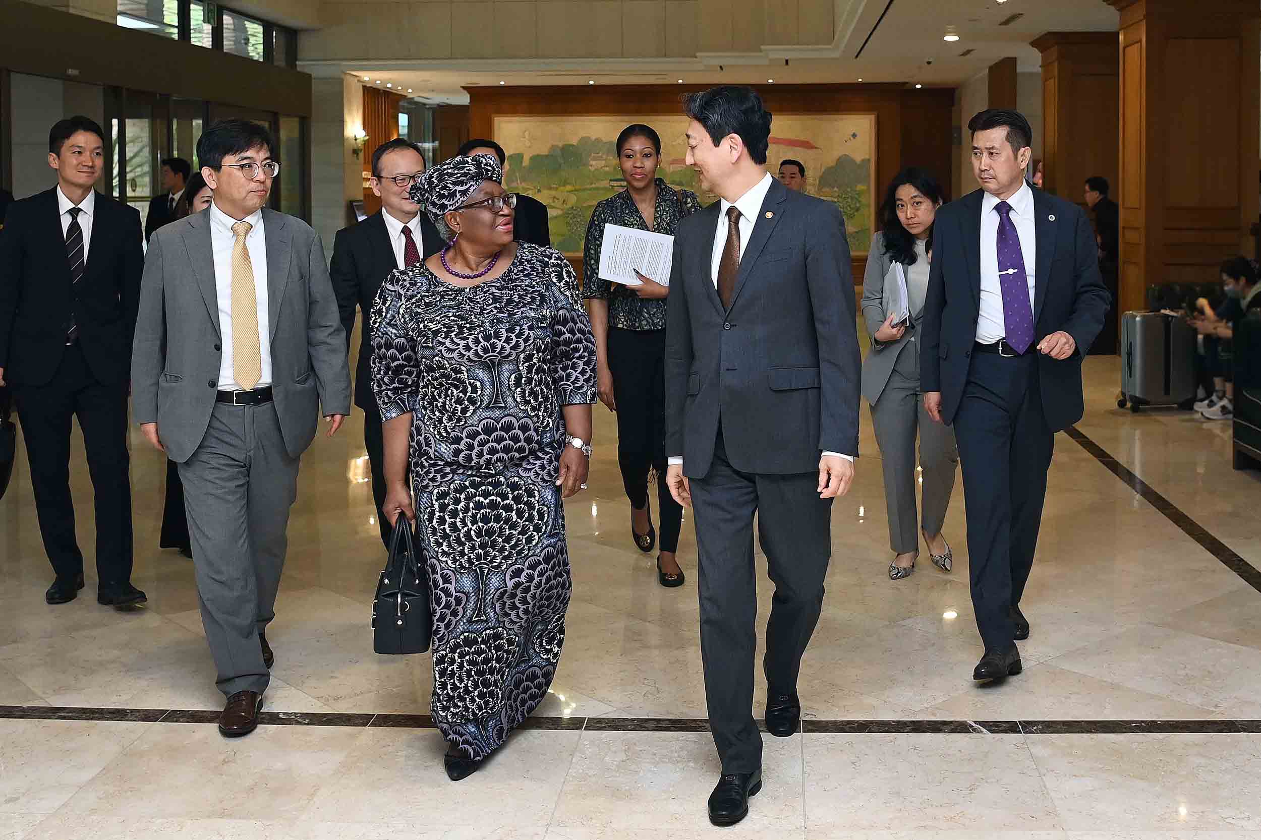 WTO 사무총장 면담 5