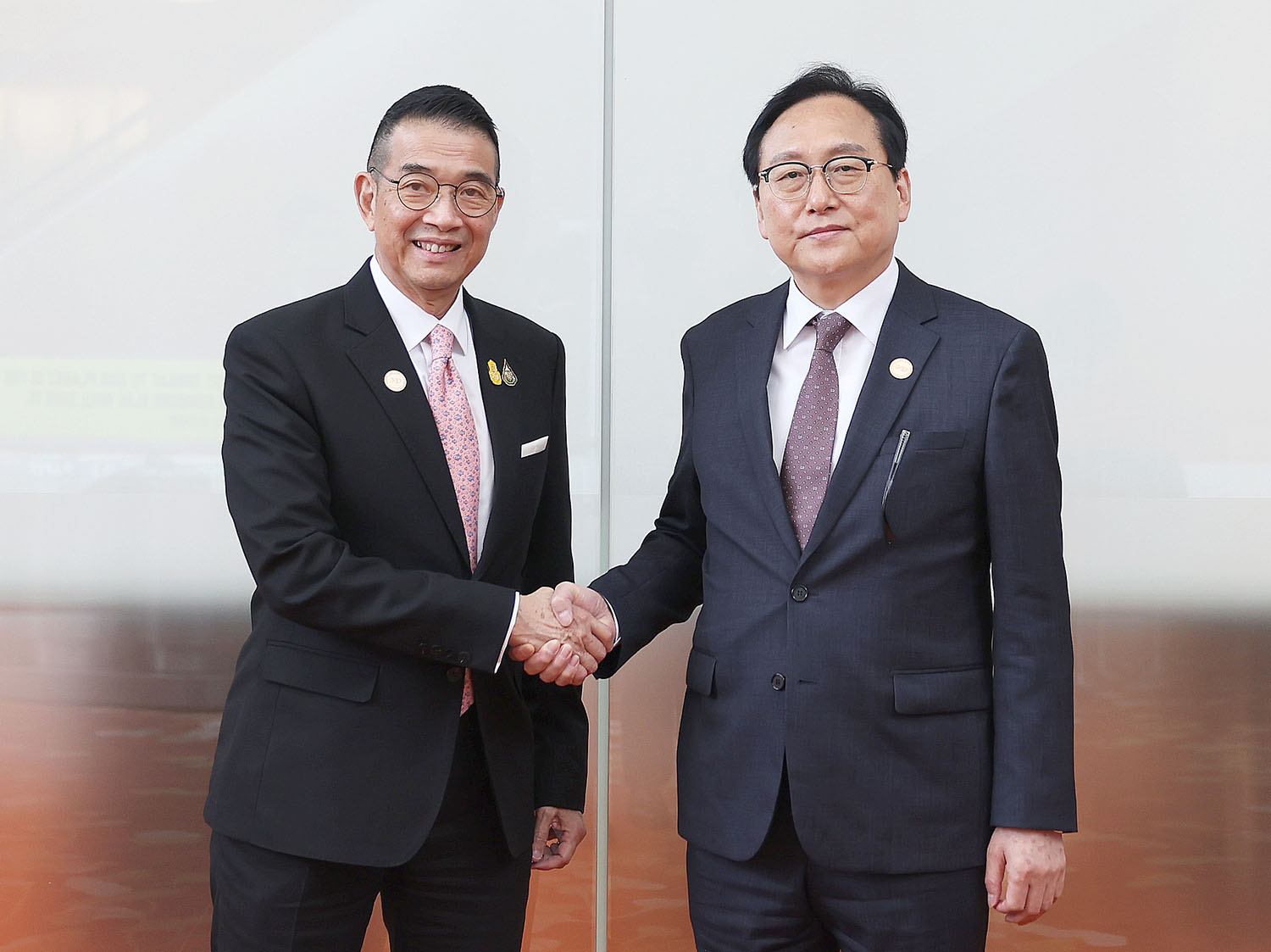 태국 외무부 장관 면담 1