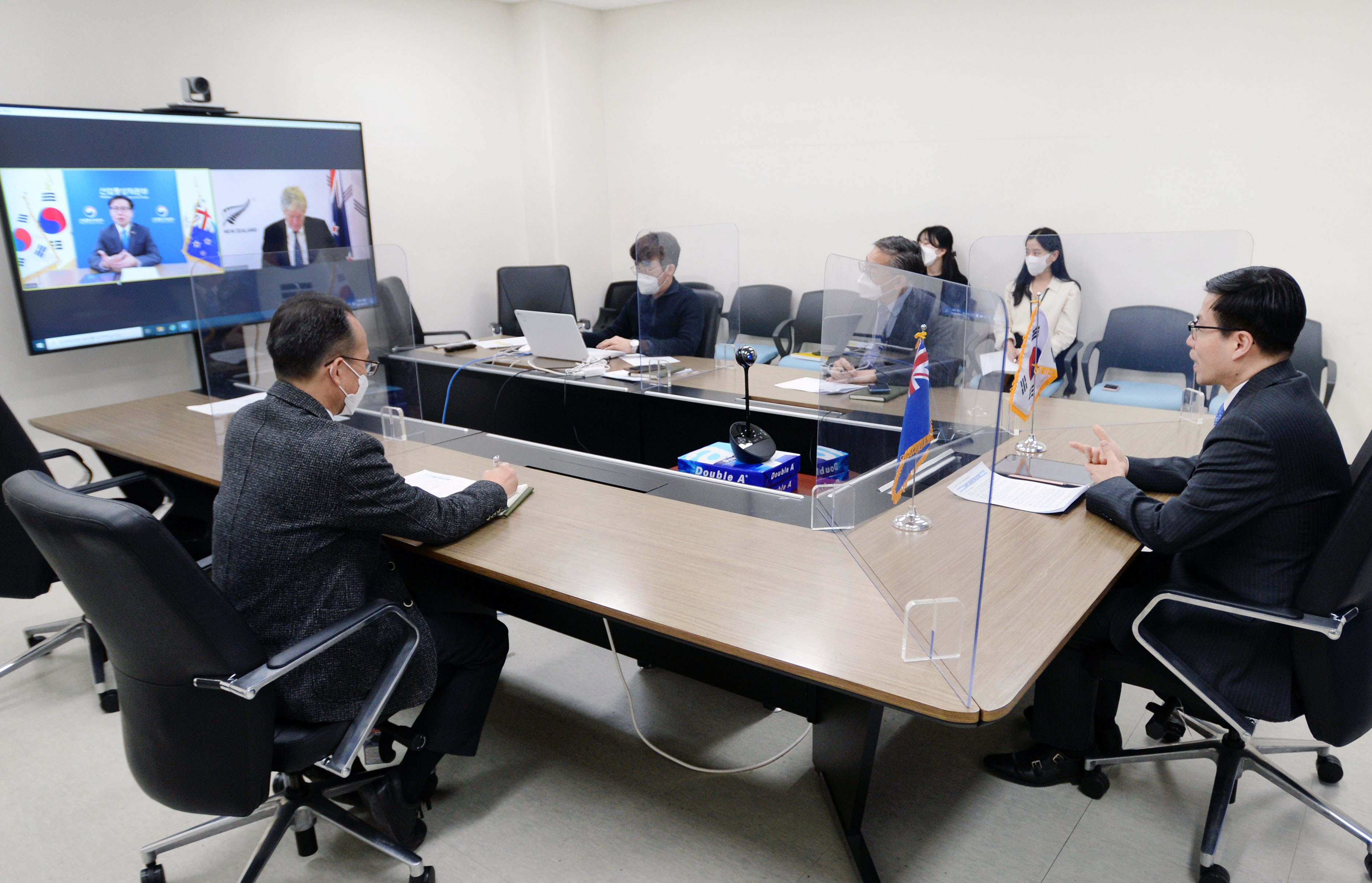 한-뉴질랜드 통상장관 화상 회담 3