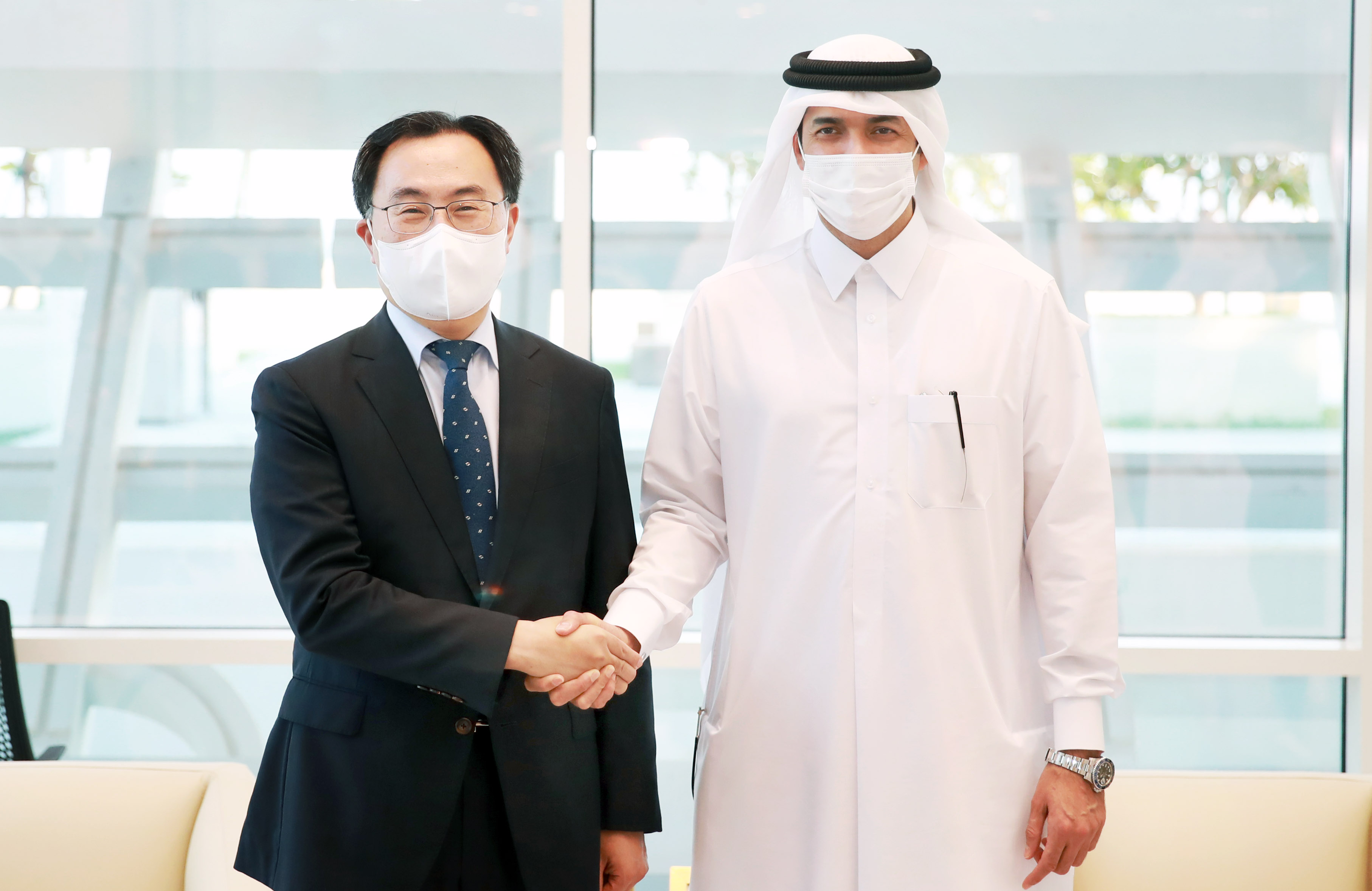 카타르 경제자유구역청 이사장 면담 2