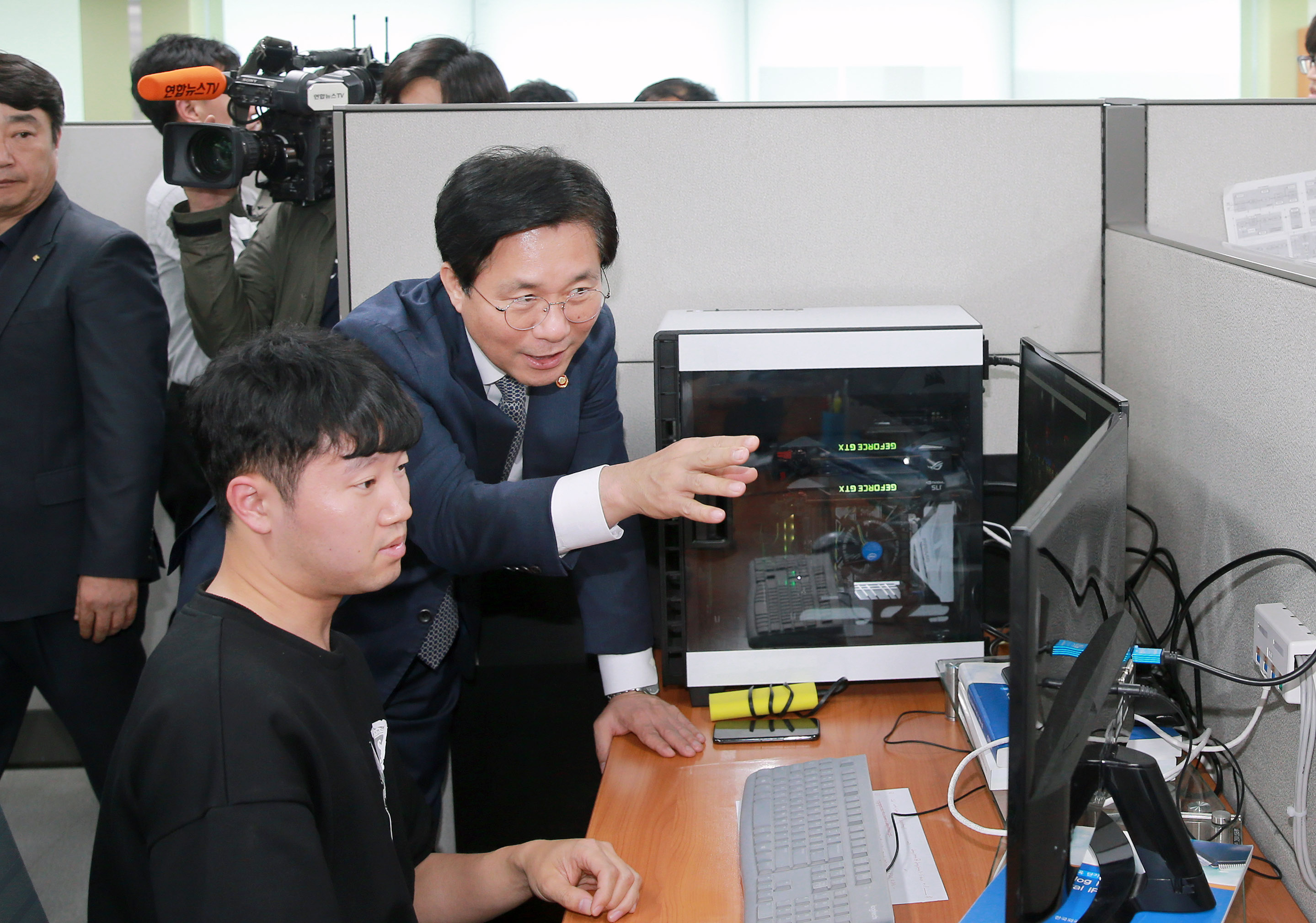 팹리스 업체인 (주)넥스트칩 현장방문 3
