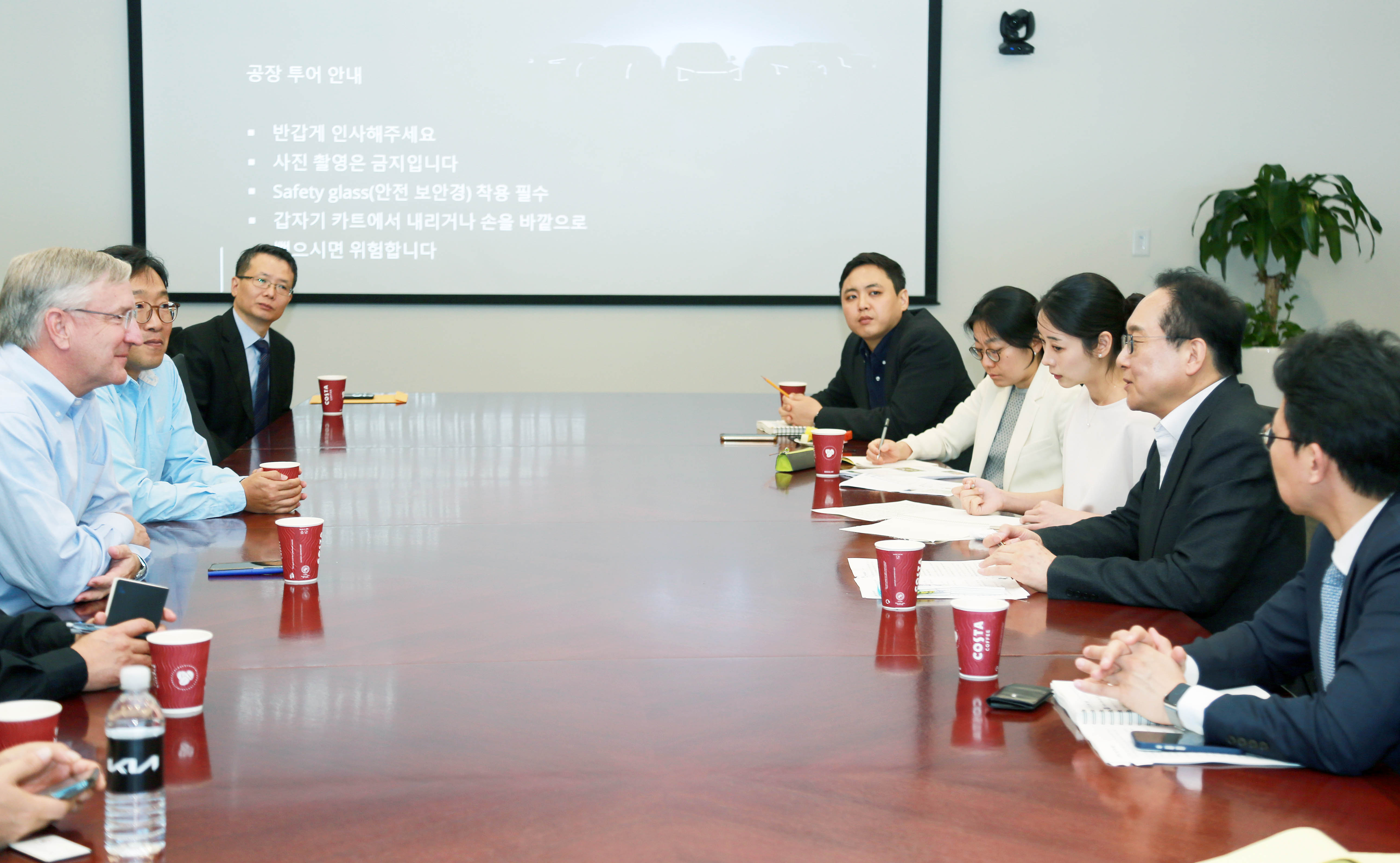 미국 조지아 기아자동차 현지공장 방문 4