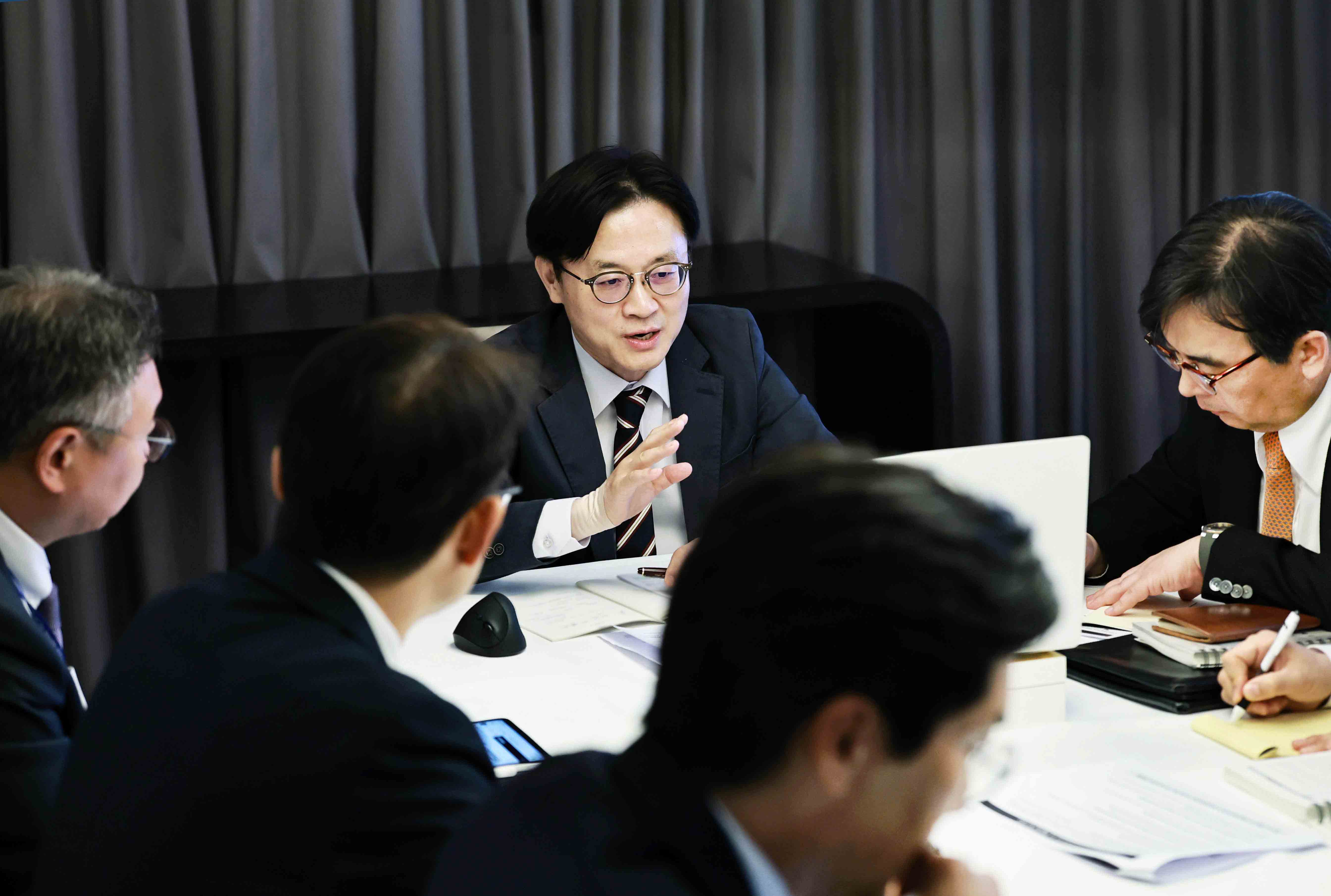 빌 해거티 미국 상원의원 면담 4